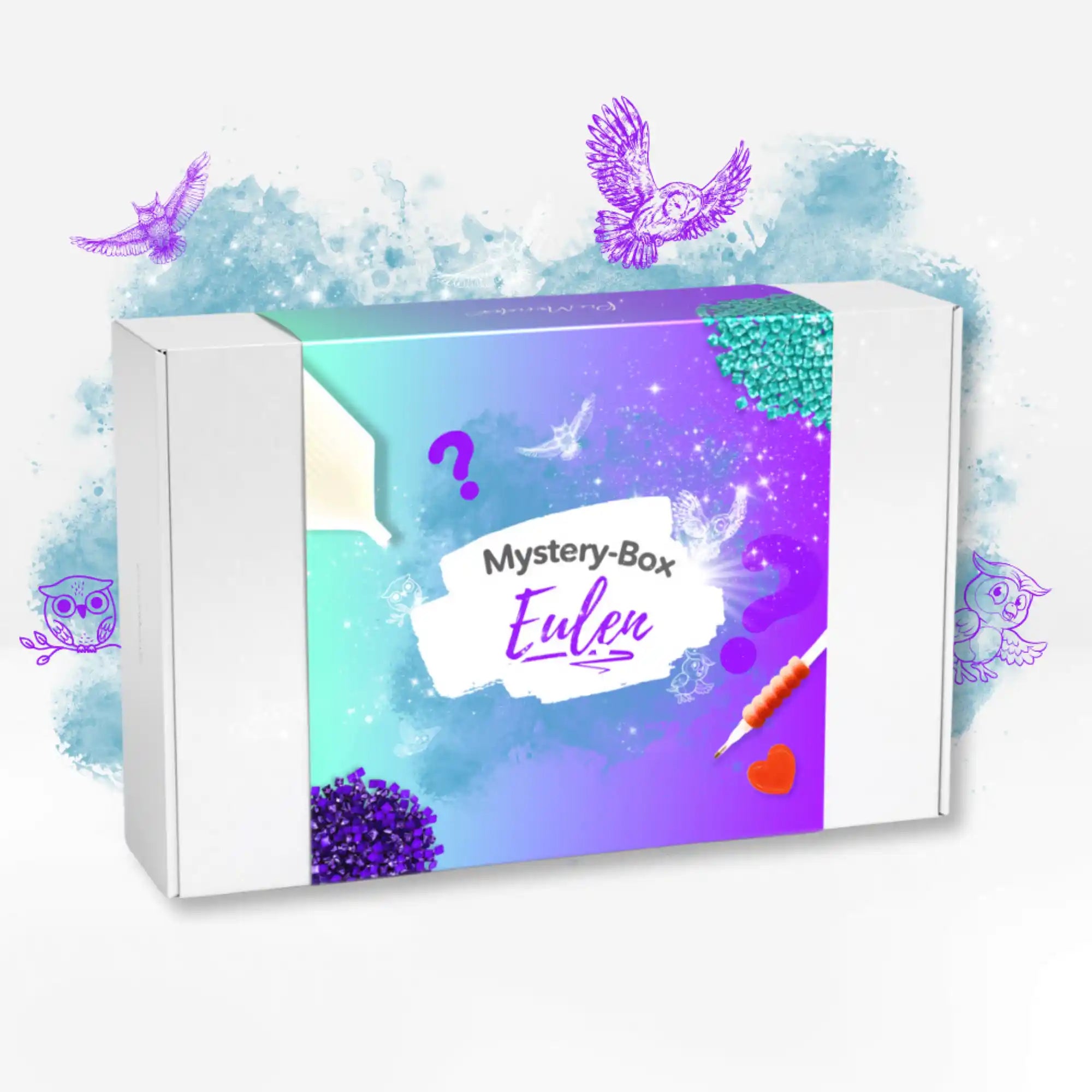 Diamond Painting Mystery-Box "Owls" (#1)