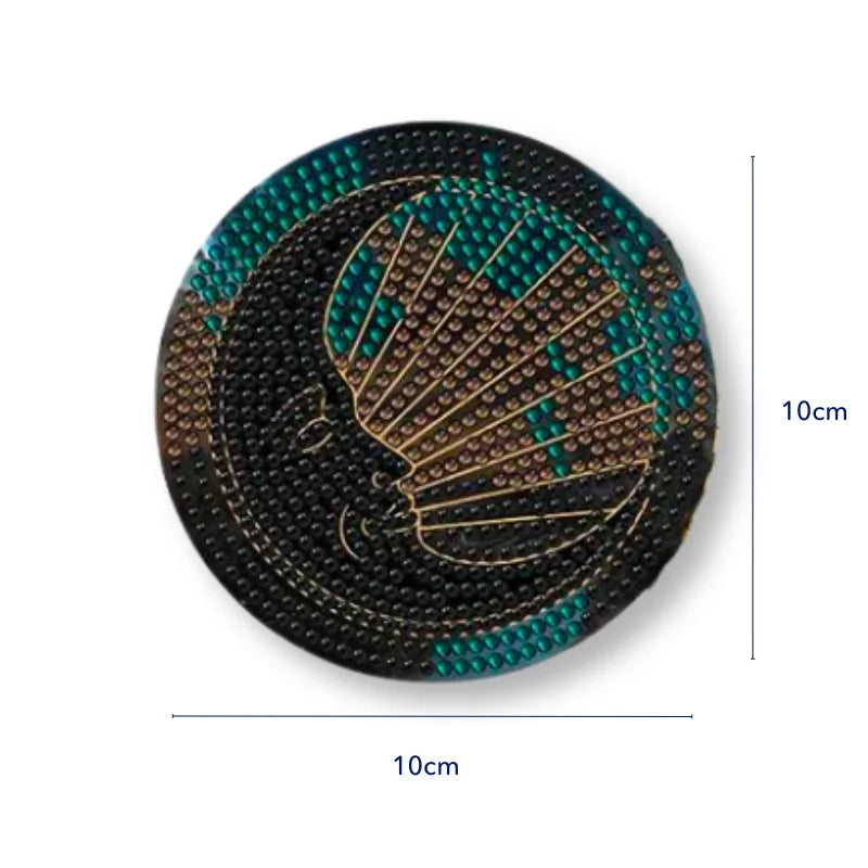 Diamond Painting - Coaster “Black Dream”