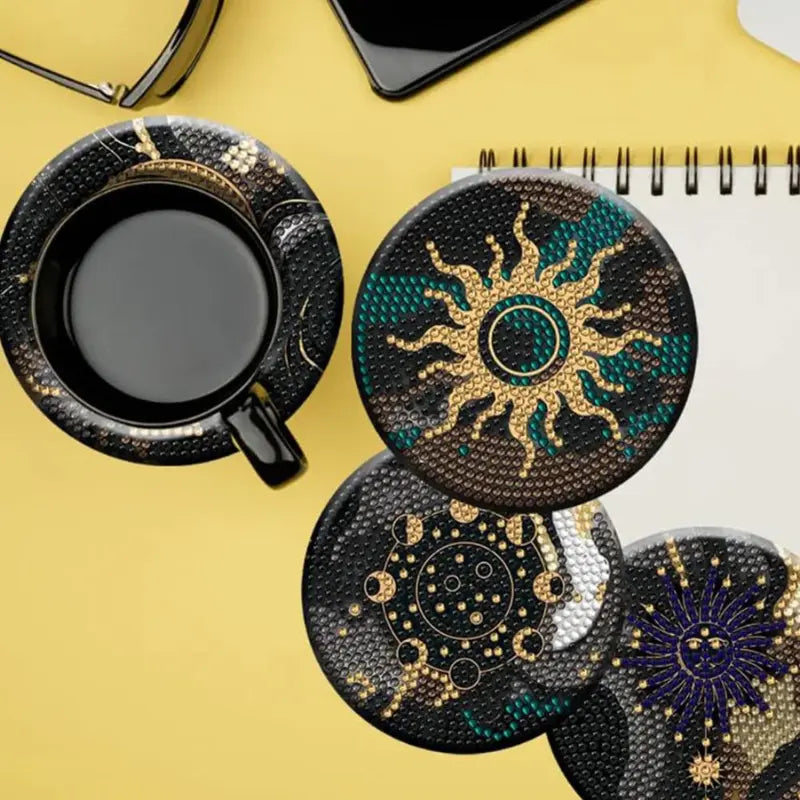 Diamond Painting - Coaster “Black Dream”