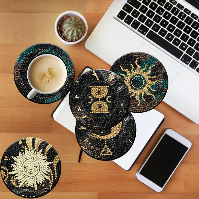 Diamond Painting - Coaster “Black Dream”