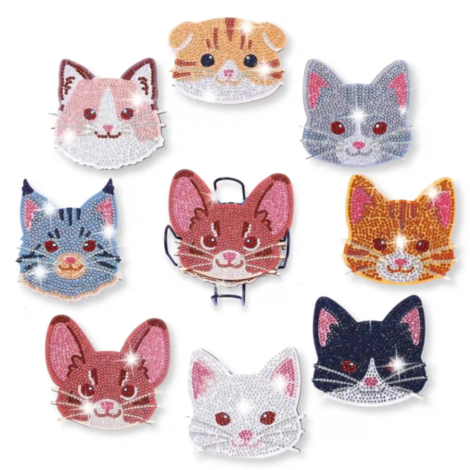 Diamond Painting - Coaster "Cat and Mouse"