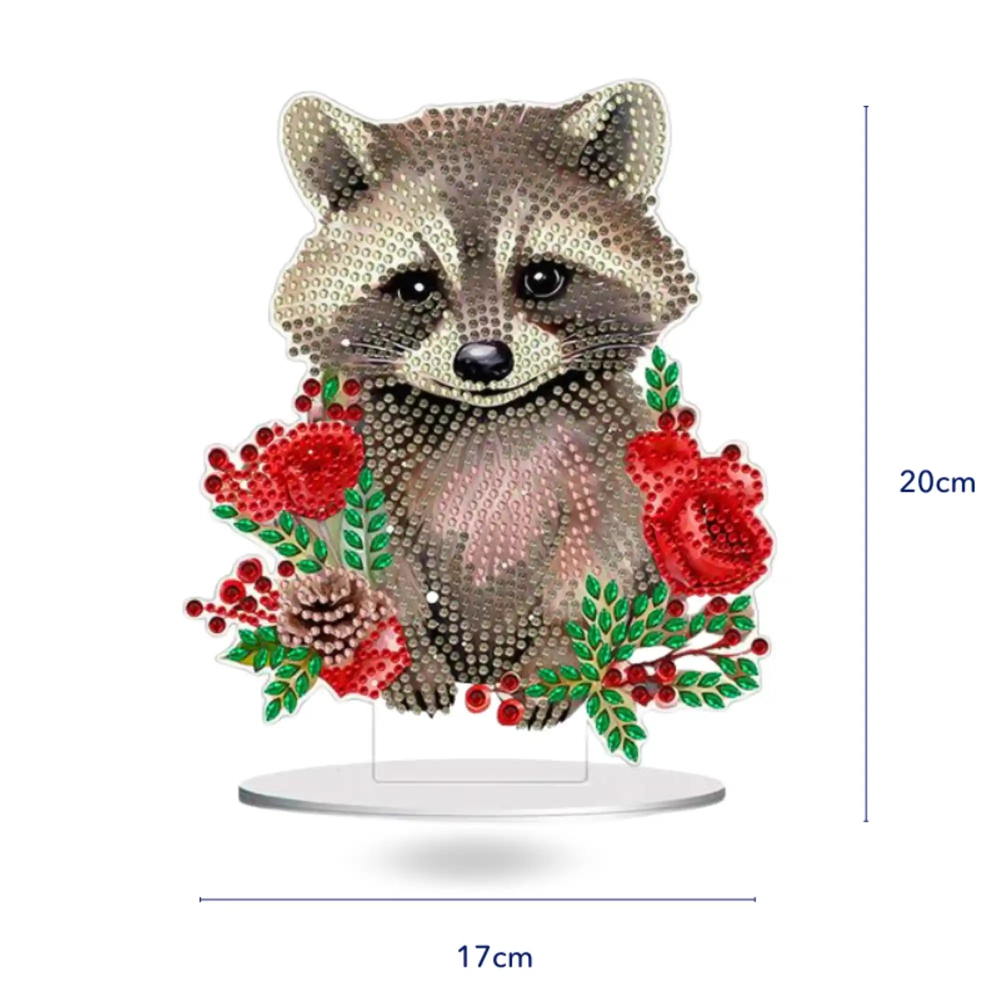Diamond Painting Stand – Cute Raccoon