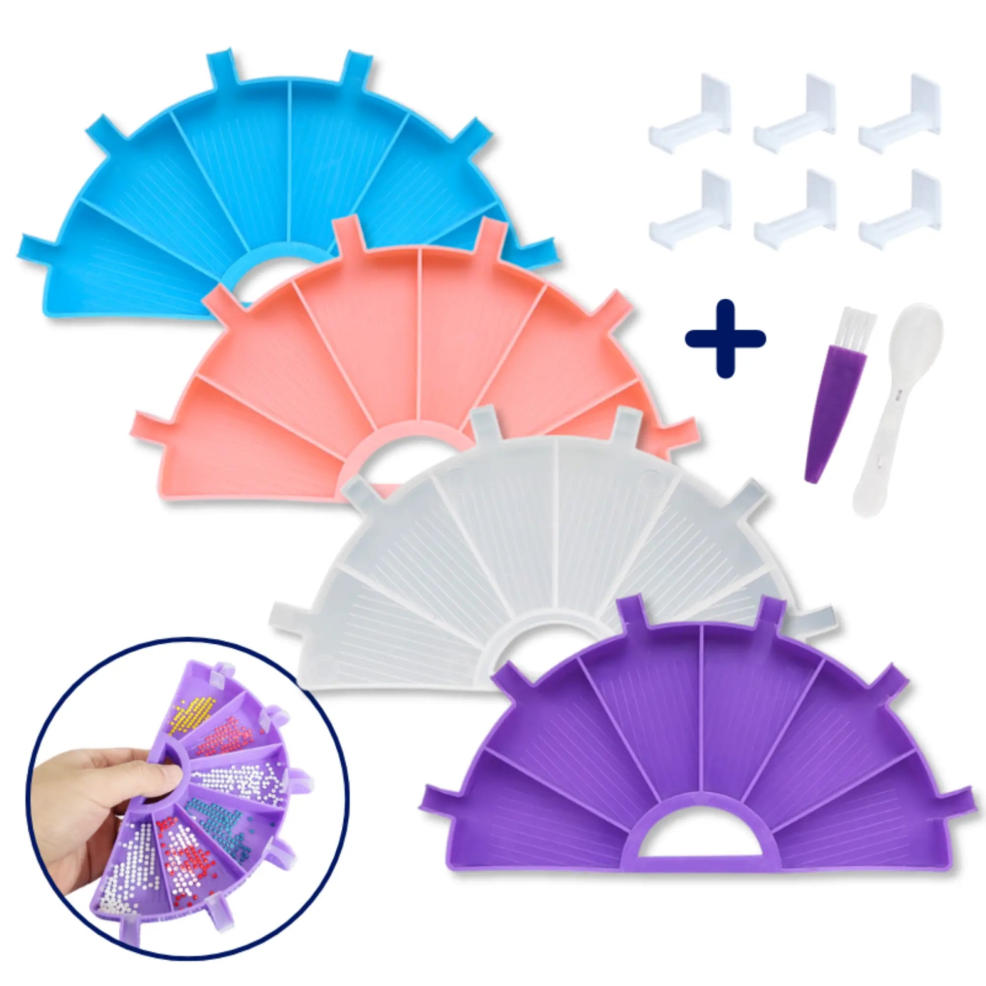 Diamond Painting Professional Equipment Stone Plate – 9-Piece