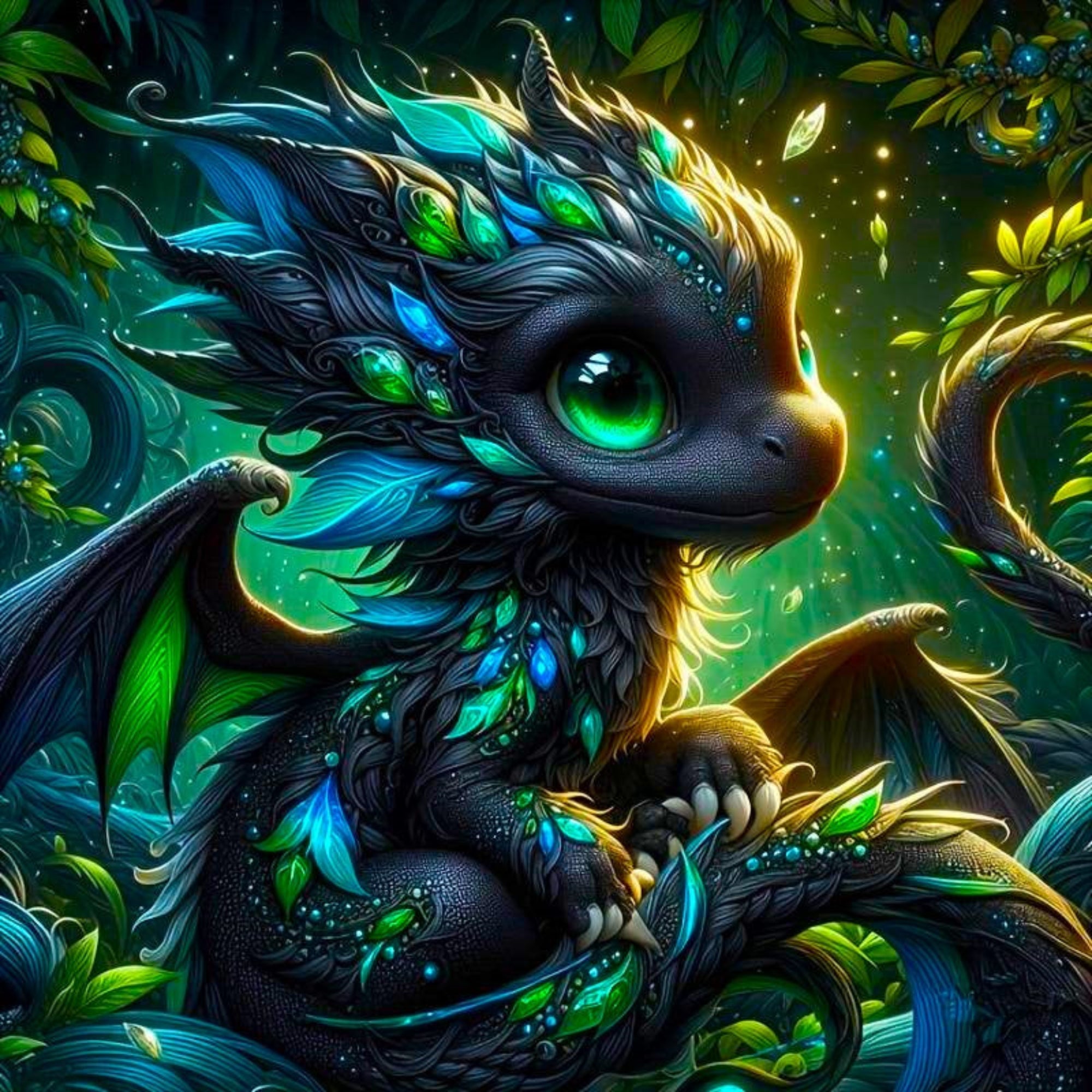 Diamond Painting - Drago the Little Dragon