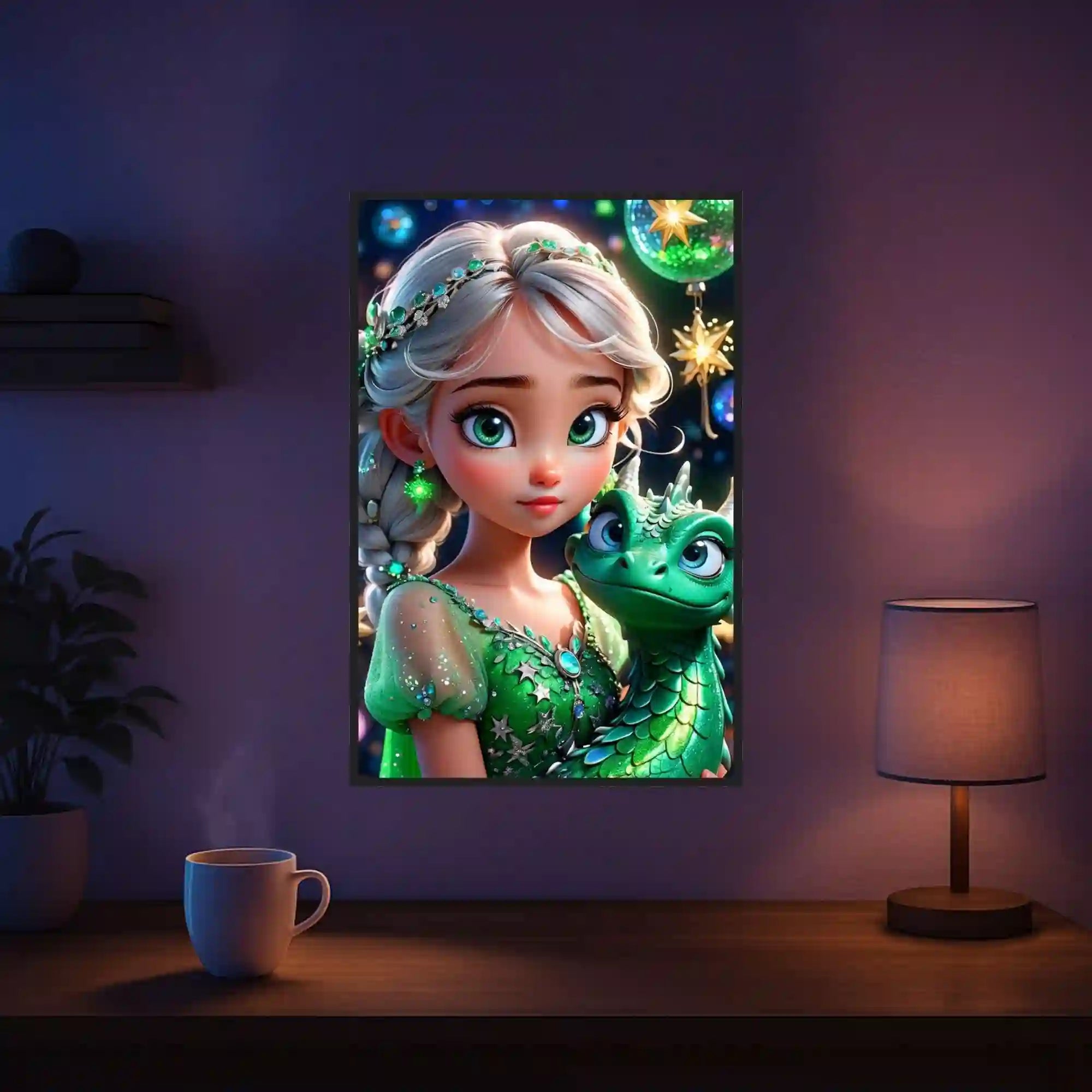 Diamond Painting – Dragon Girl