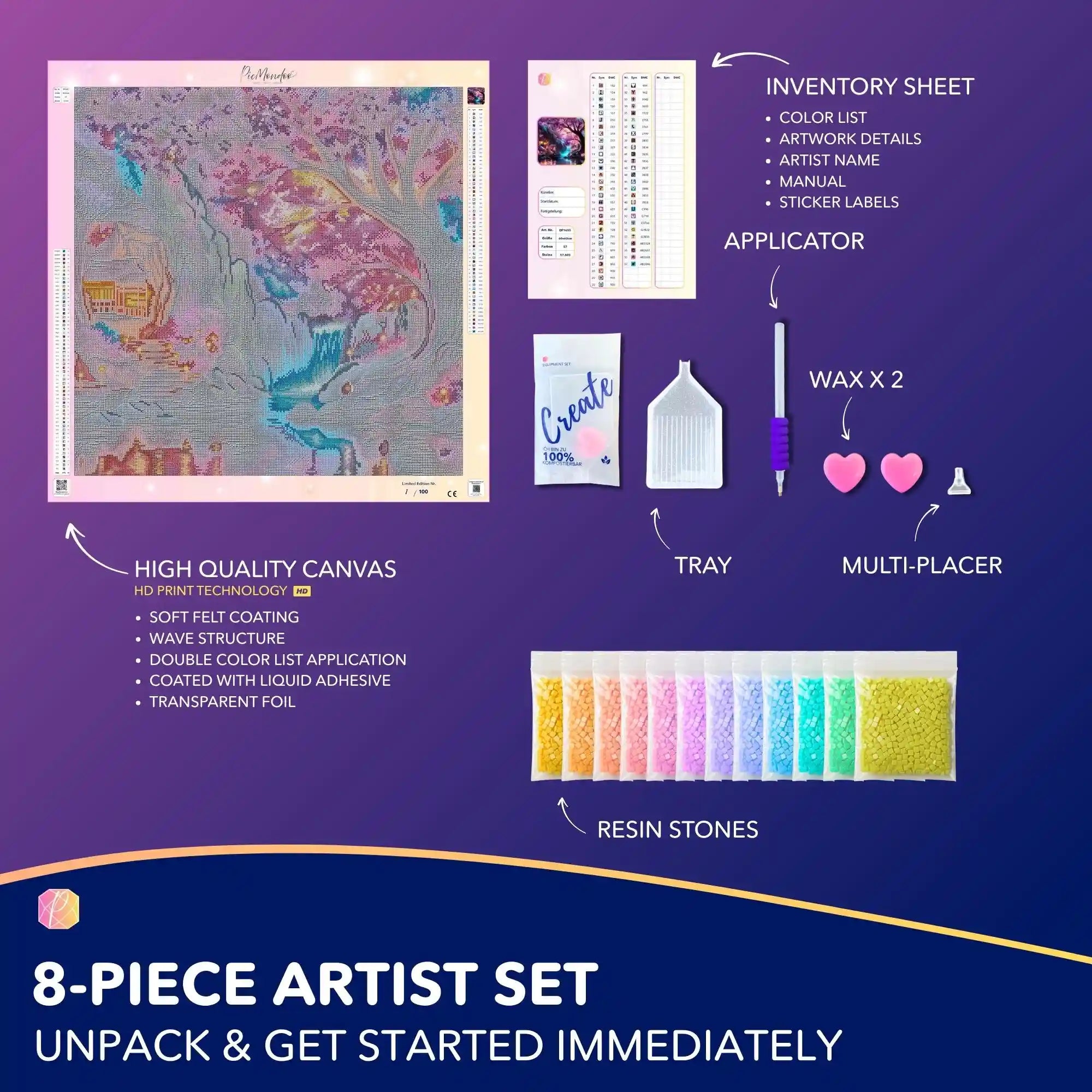 Diamond Painting – The Light of Sakura "Limited Edition"