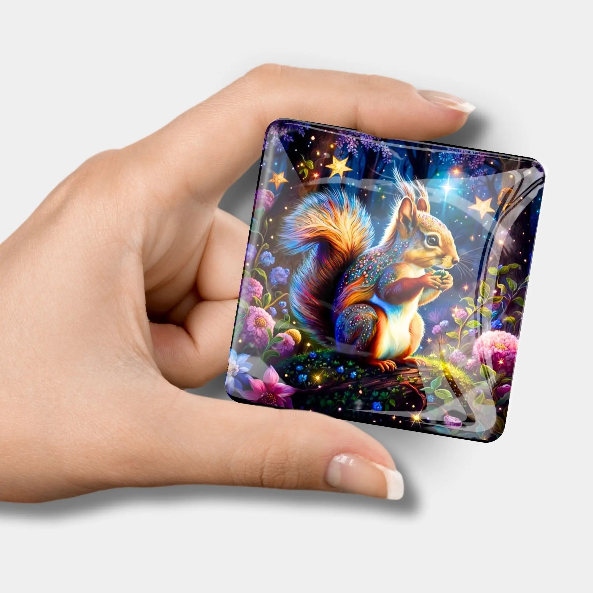 Cover Minder - Squirrel in the Enchanted Forest