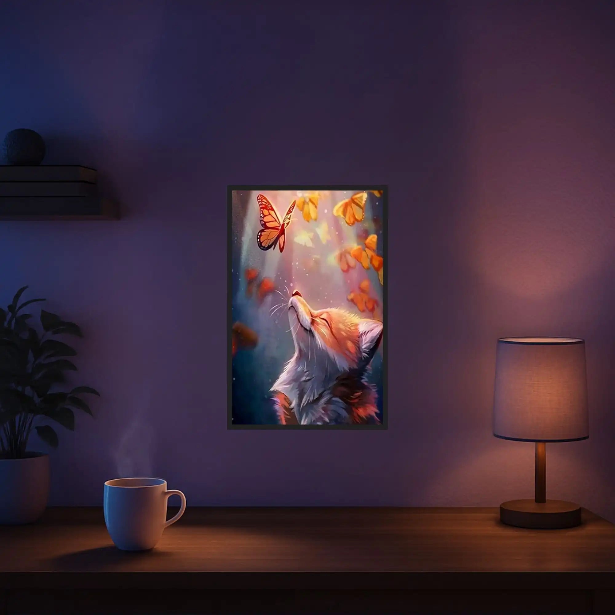 Diamond Painting – Cute Fox in the Deciduous Forest