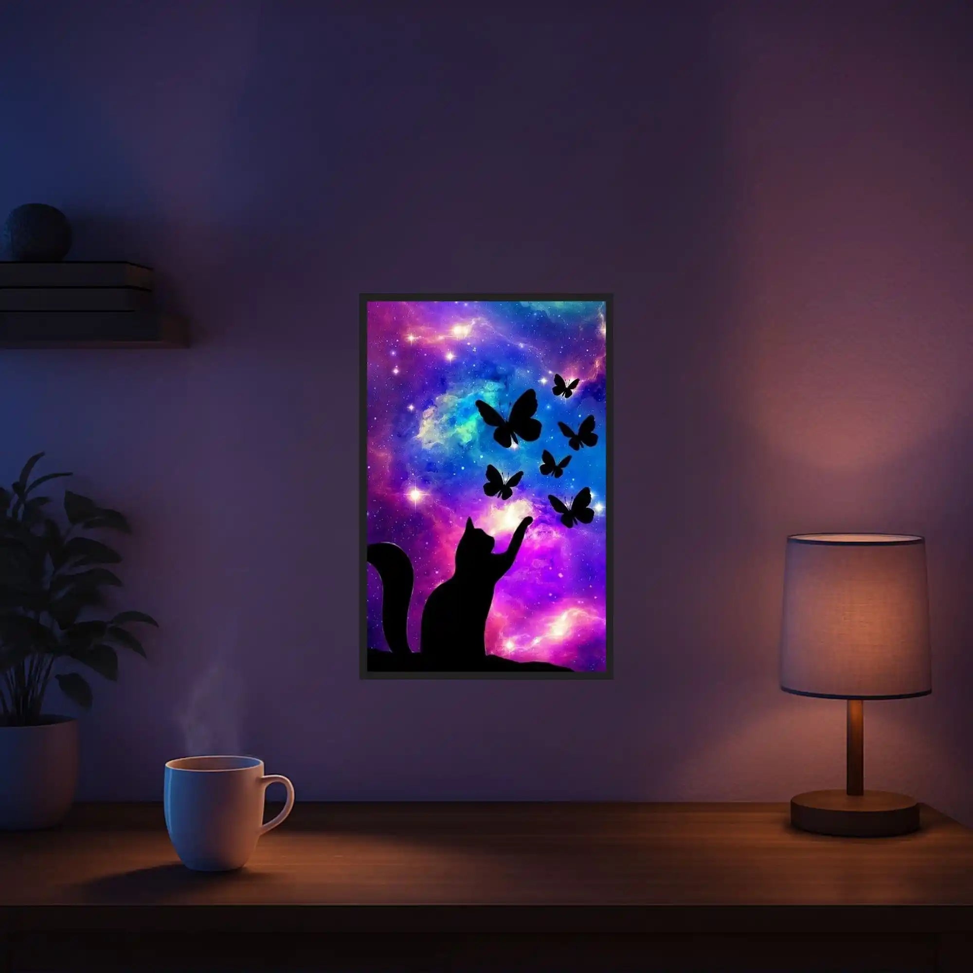 Diamond Painting Glow Picture Special – Touch the Butterflies