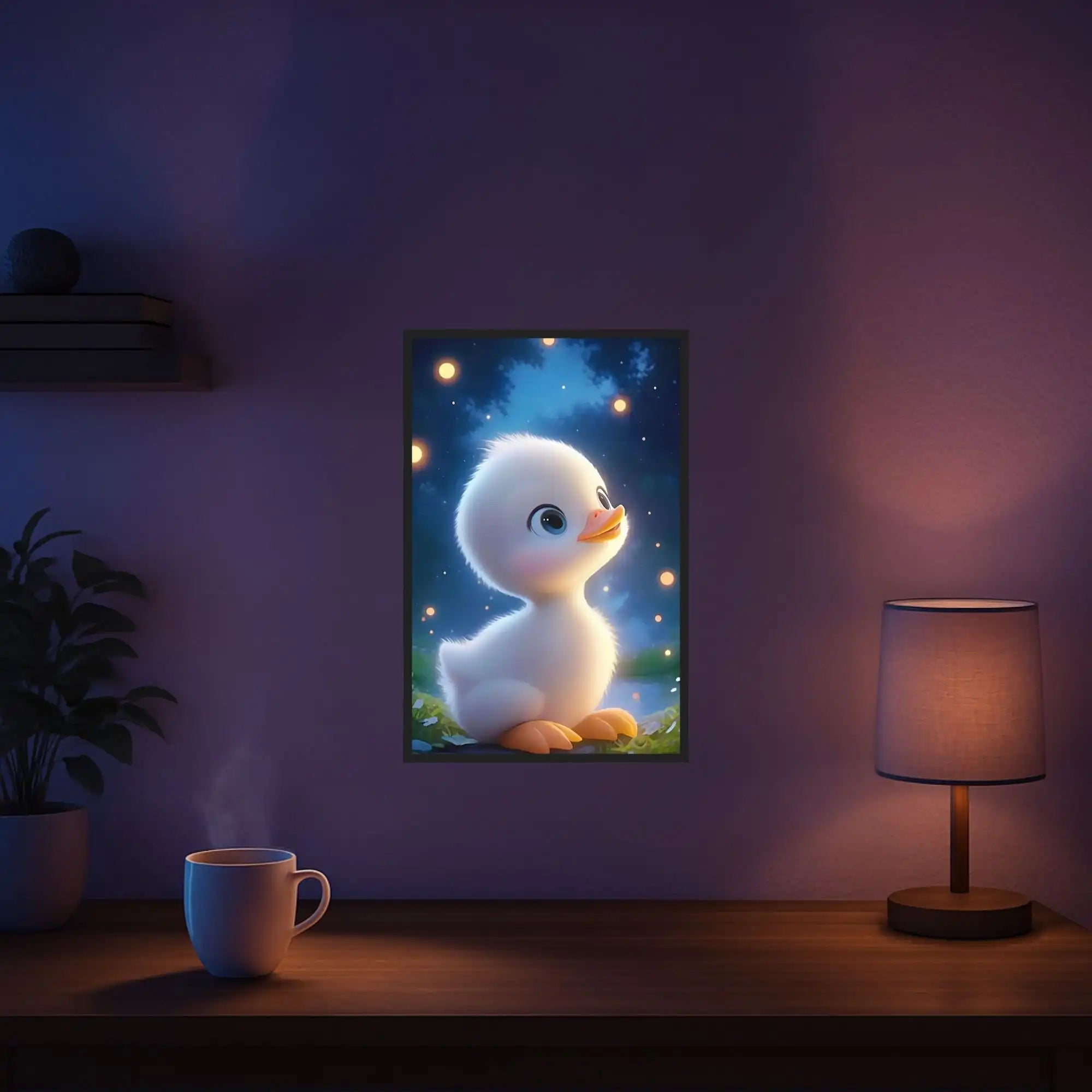 Diamond Painting Glow Picture Special – Sparkling Duckling