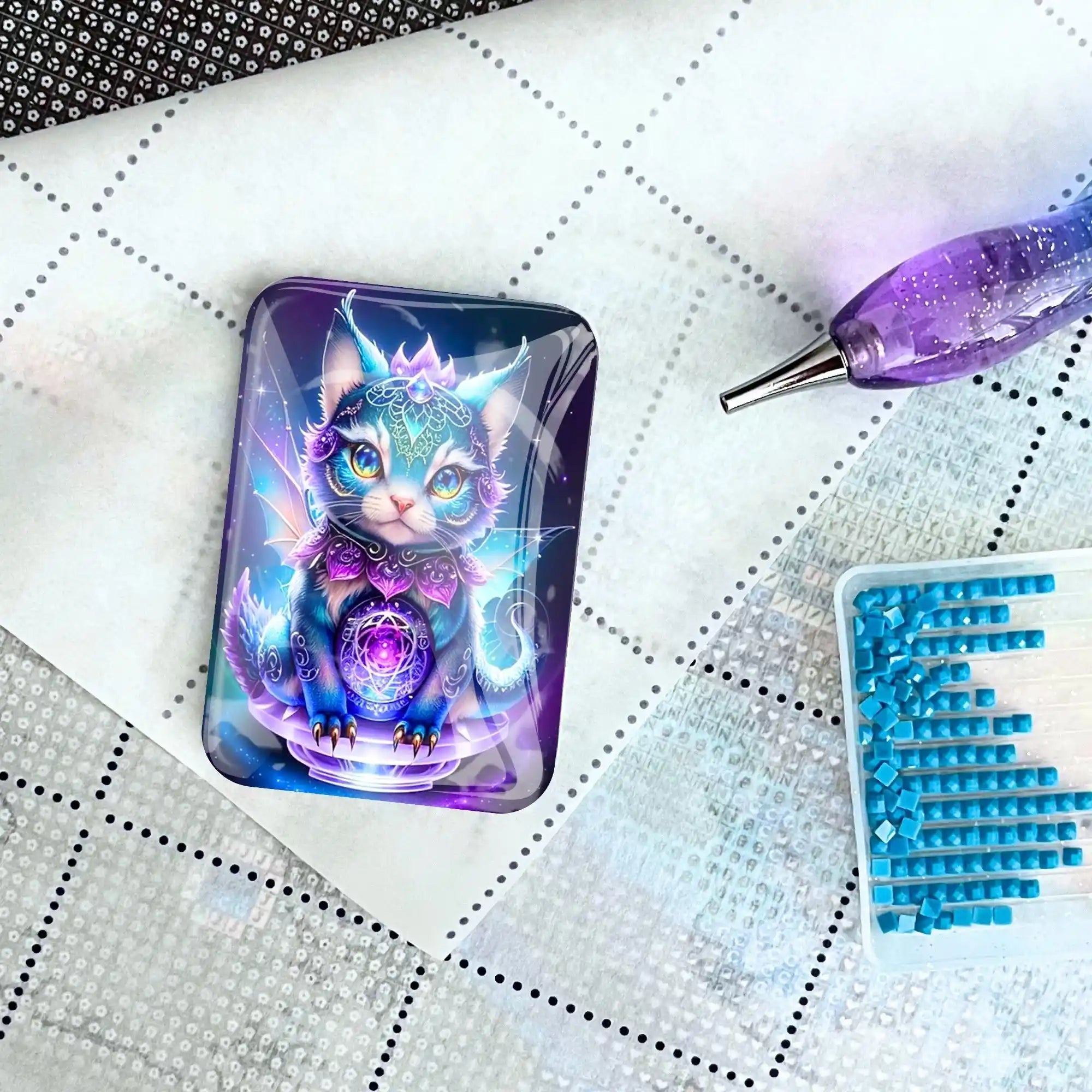 Cover Minder - Mystical Kitty