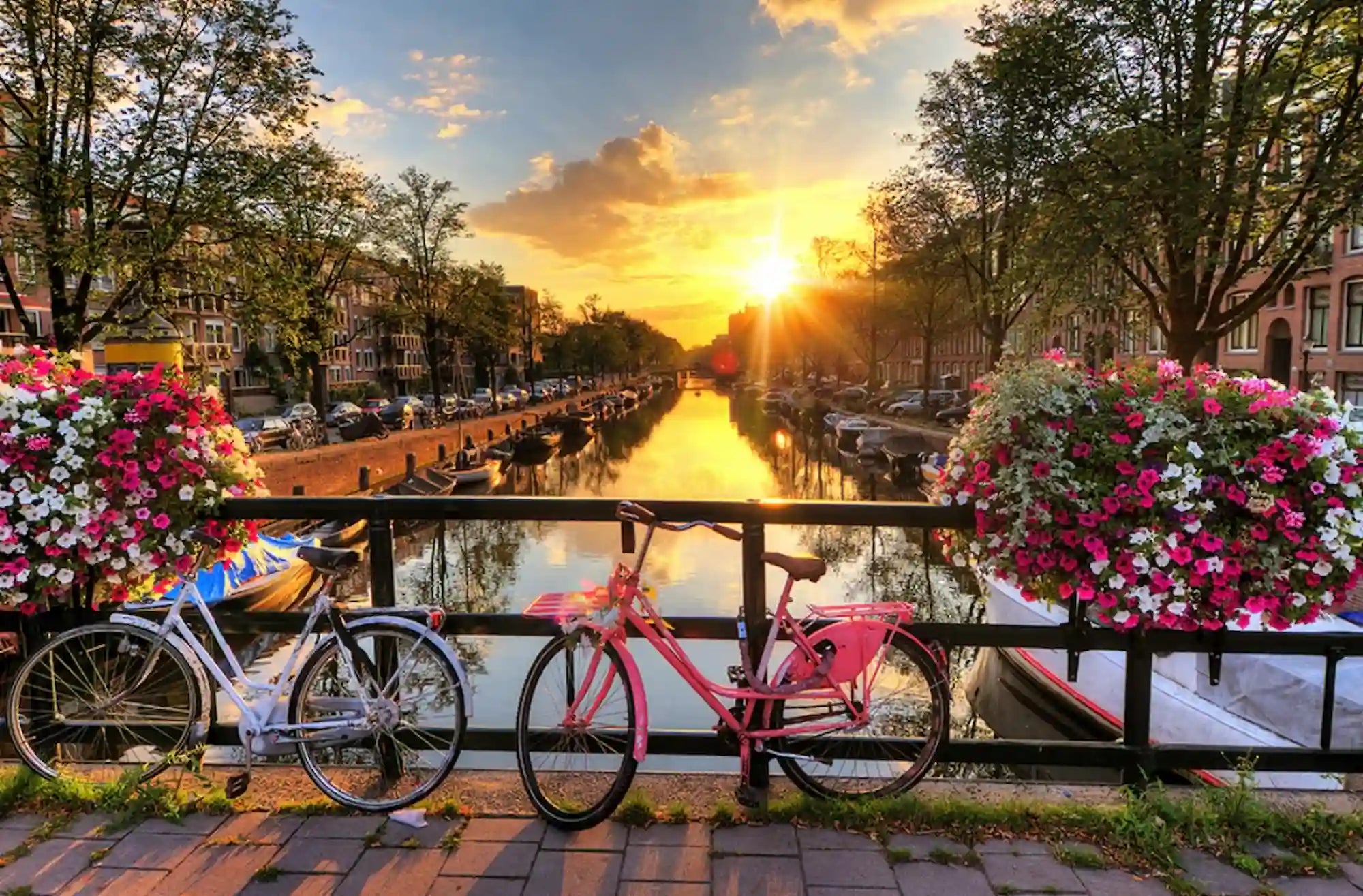 Diamond Painting – Sunset in Amsterdam