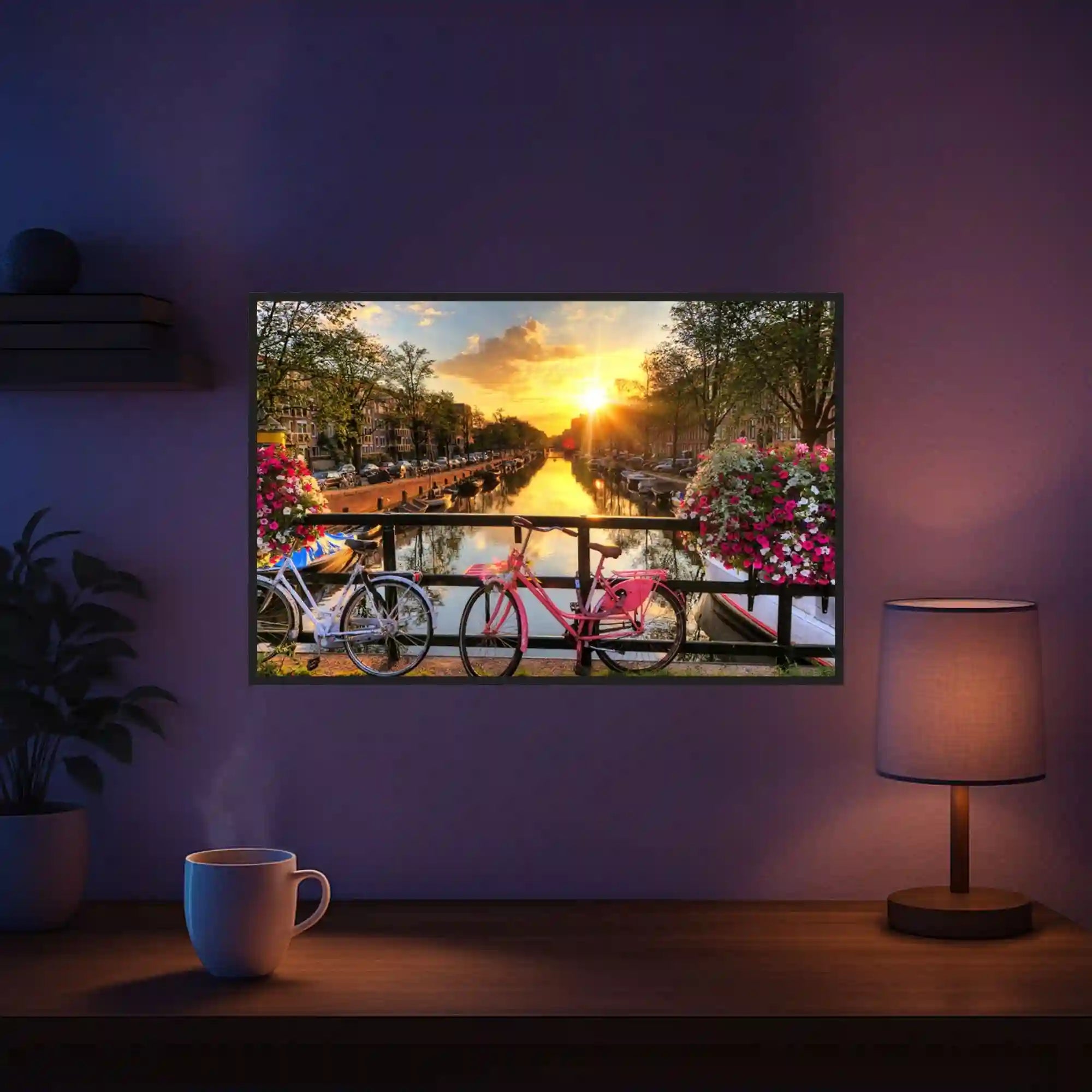 Diamond Painting – Sunset in Amsterdam