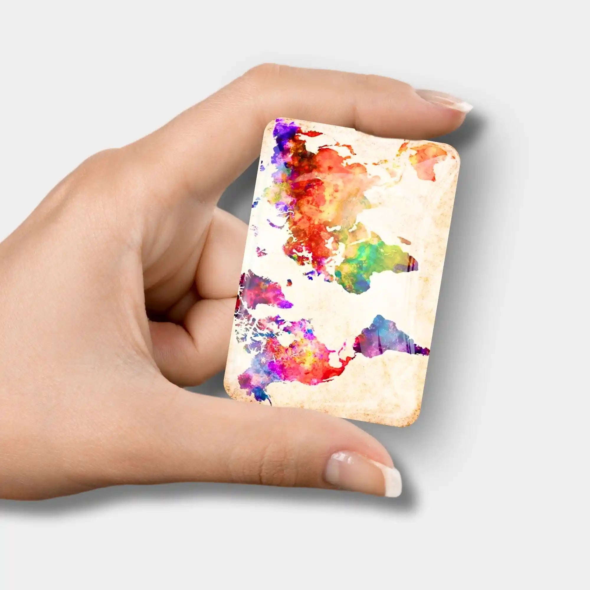 Cover Minder - Colorful World Map