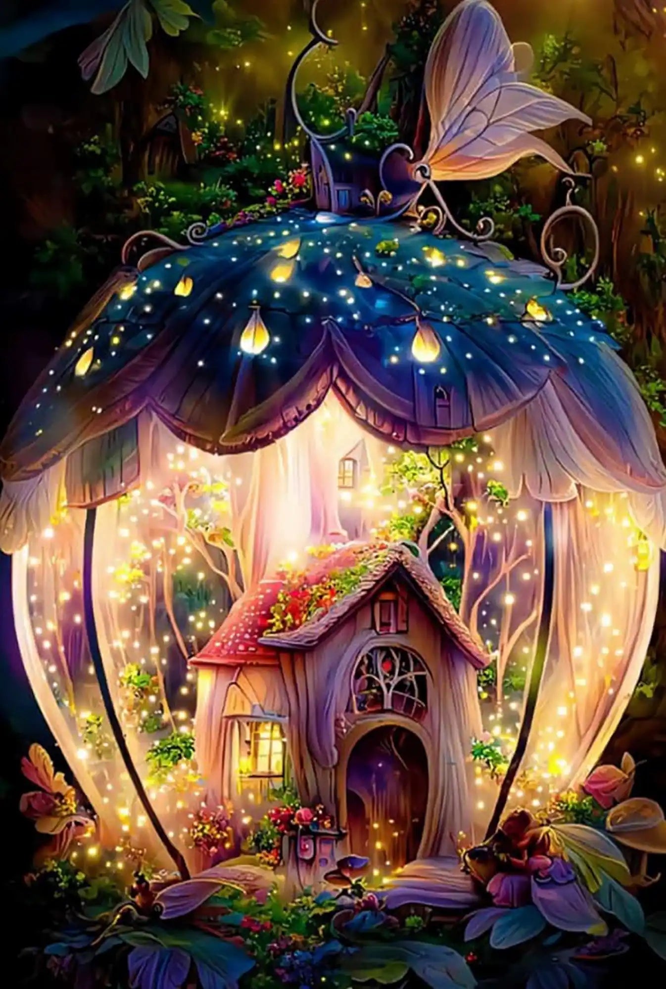 Diamond Painting - Fantasy House