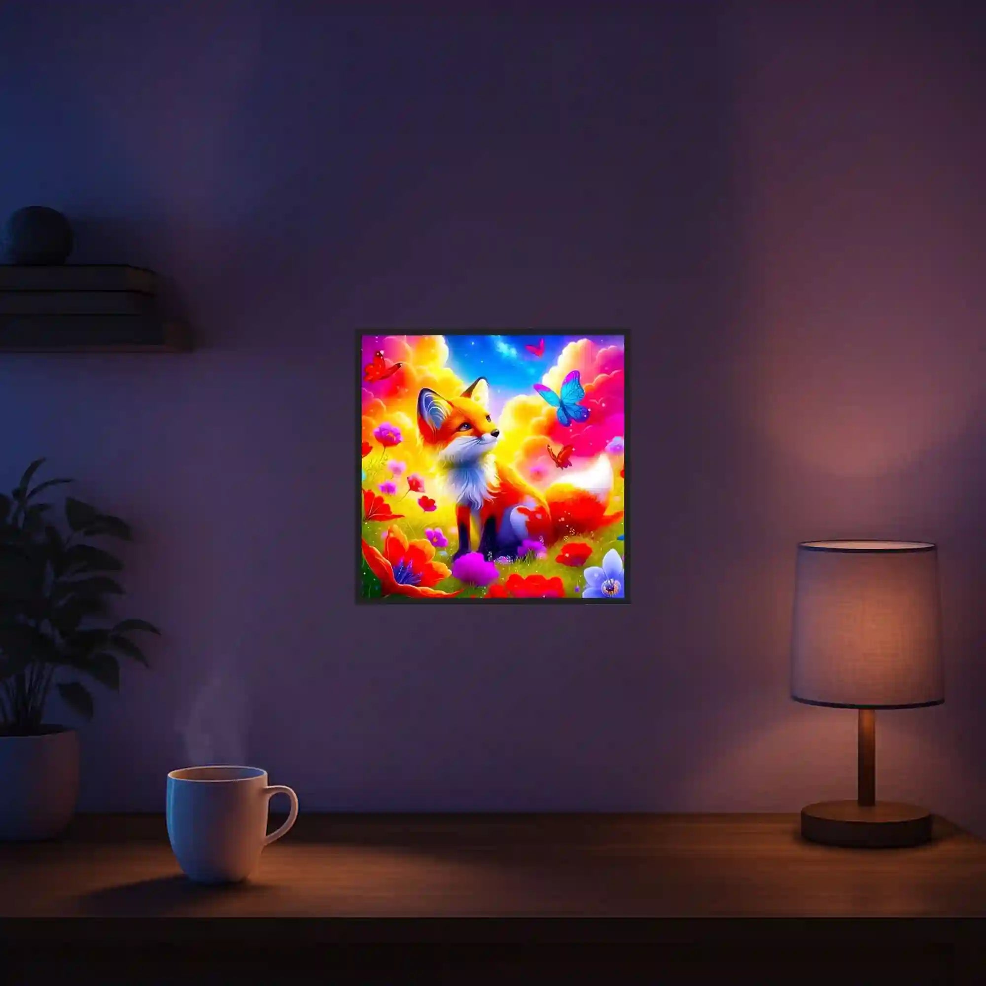 Diamond Painting - The little Fox in the Magic Land