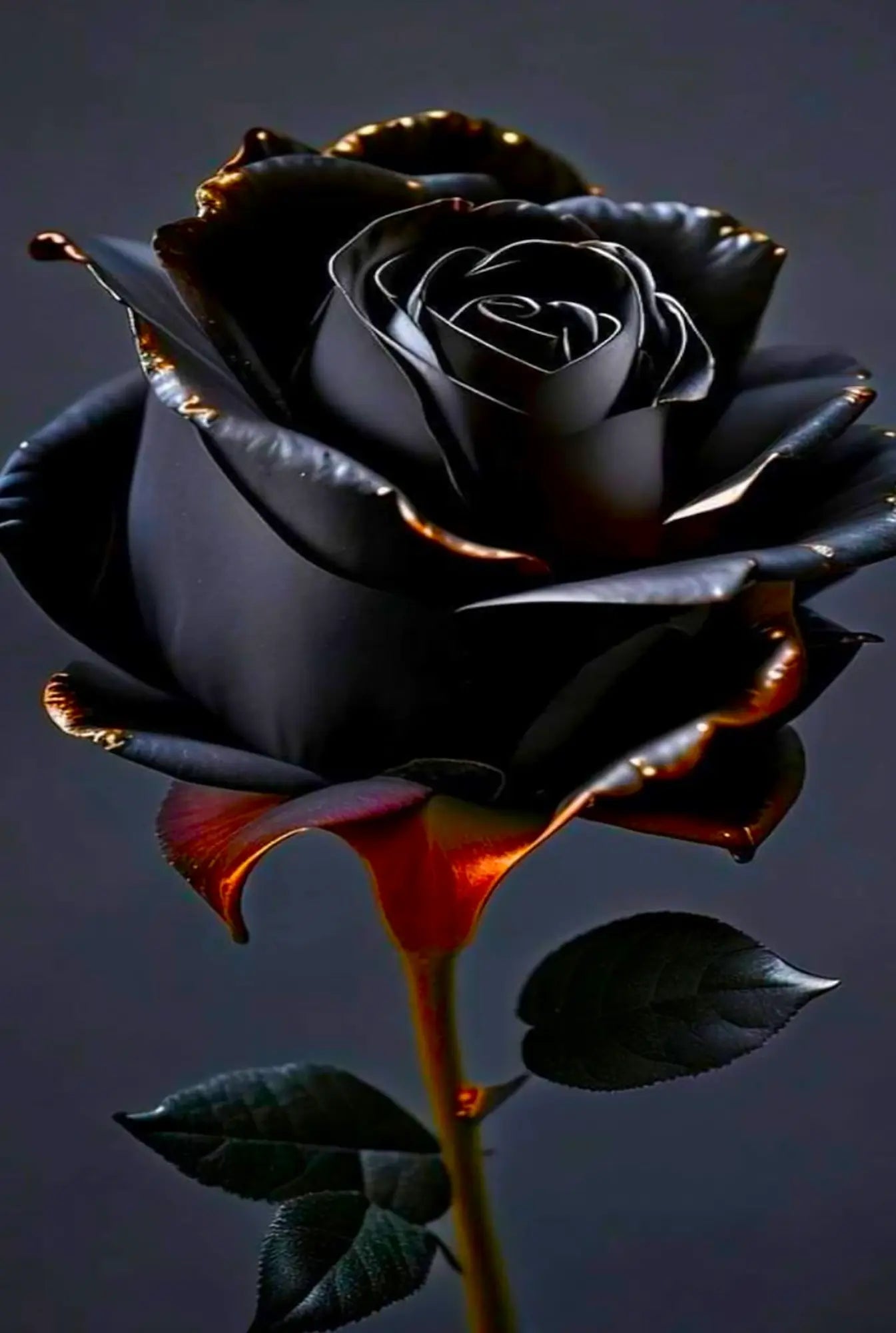 Diamond Painting – Black Rose