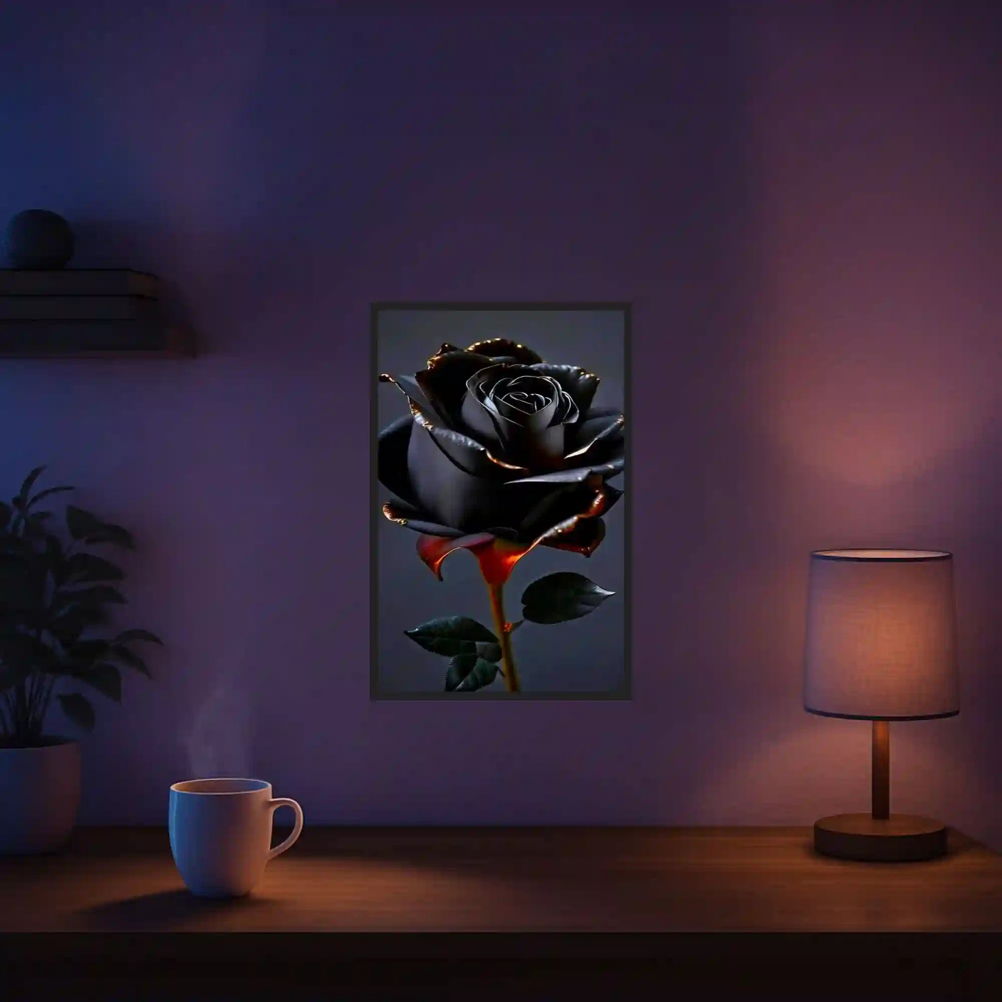 Diamond Painting – Black Rose