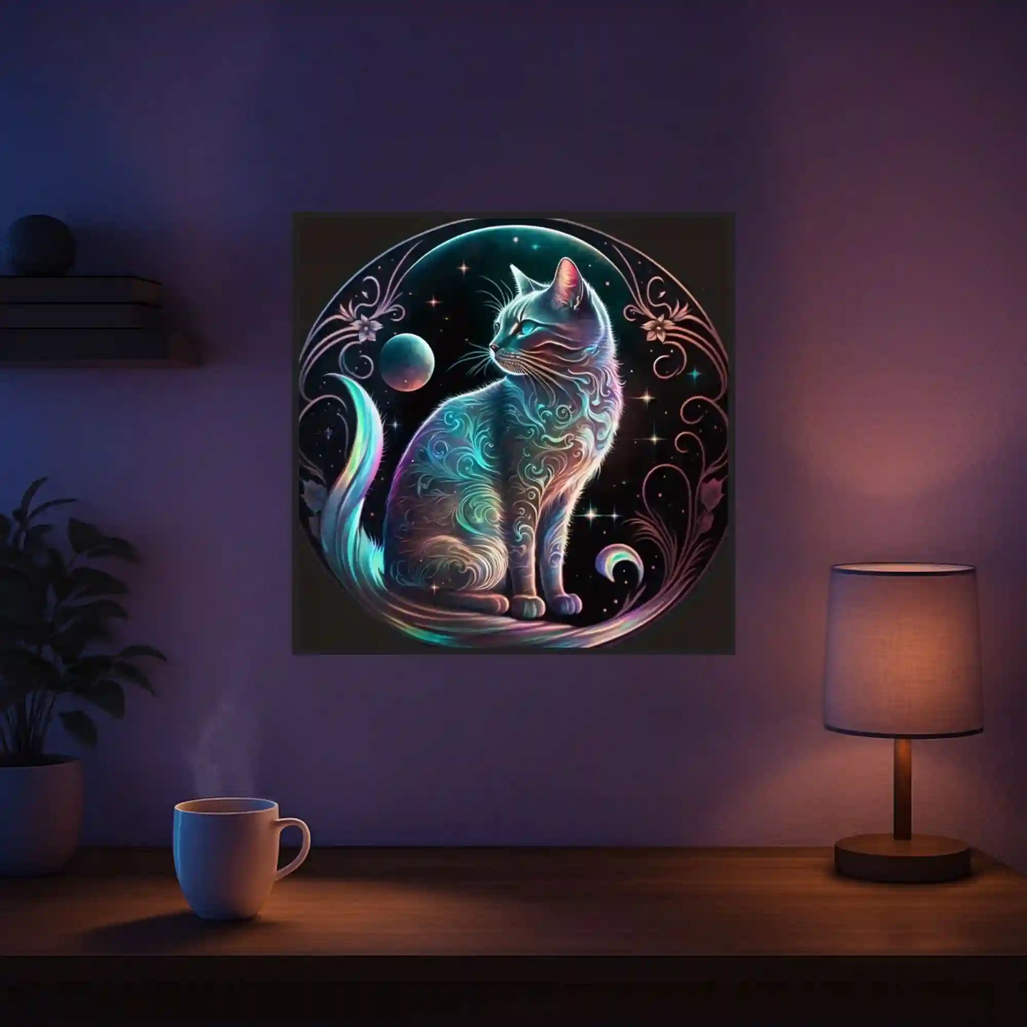 Diamond Painting – Cat on the Moon