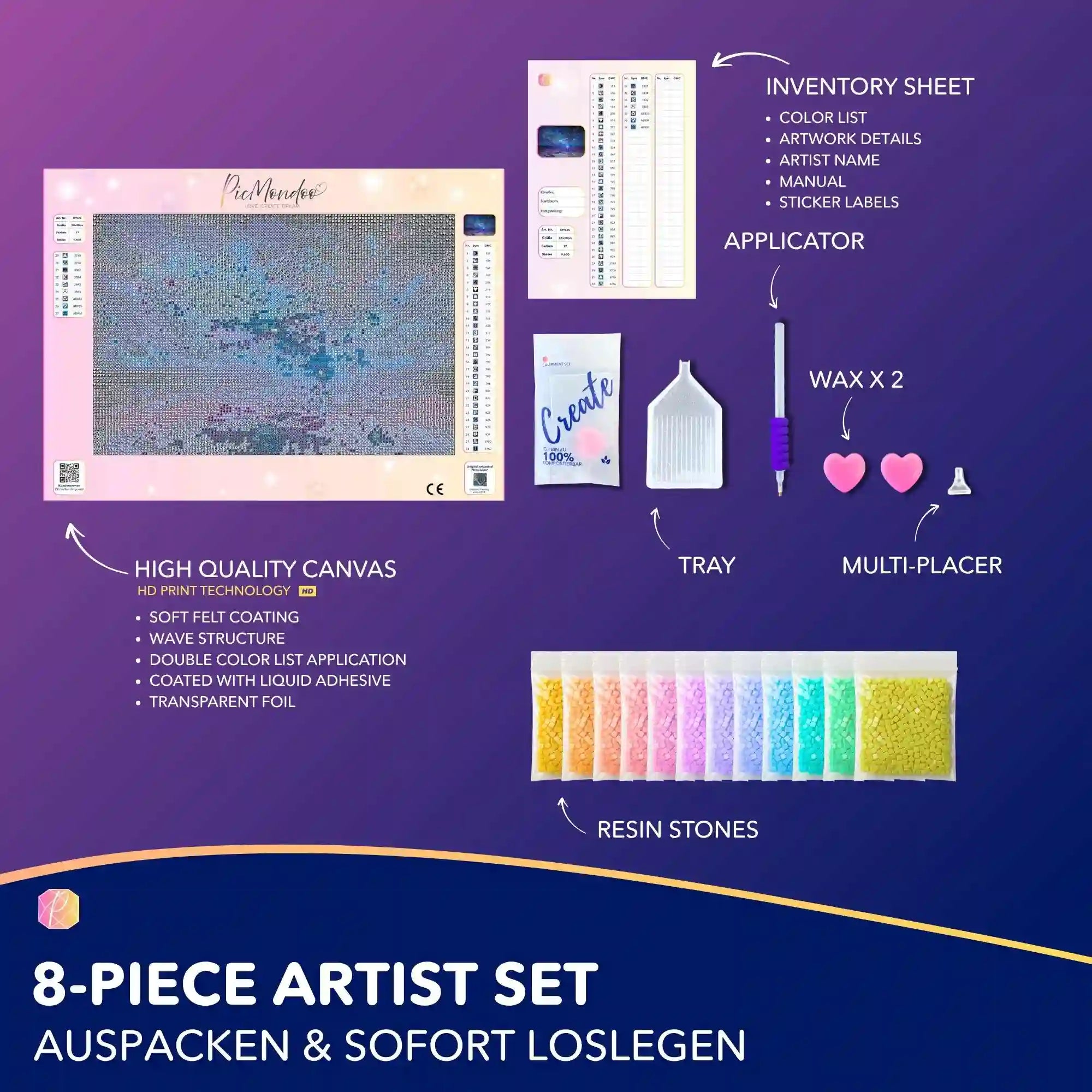 Diamond Painting - Ocean Meets Universe MINI