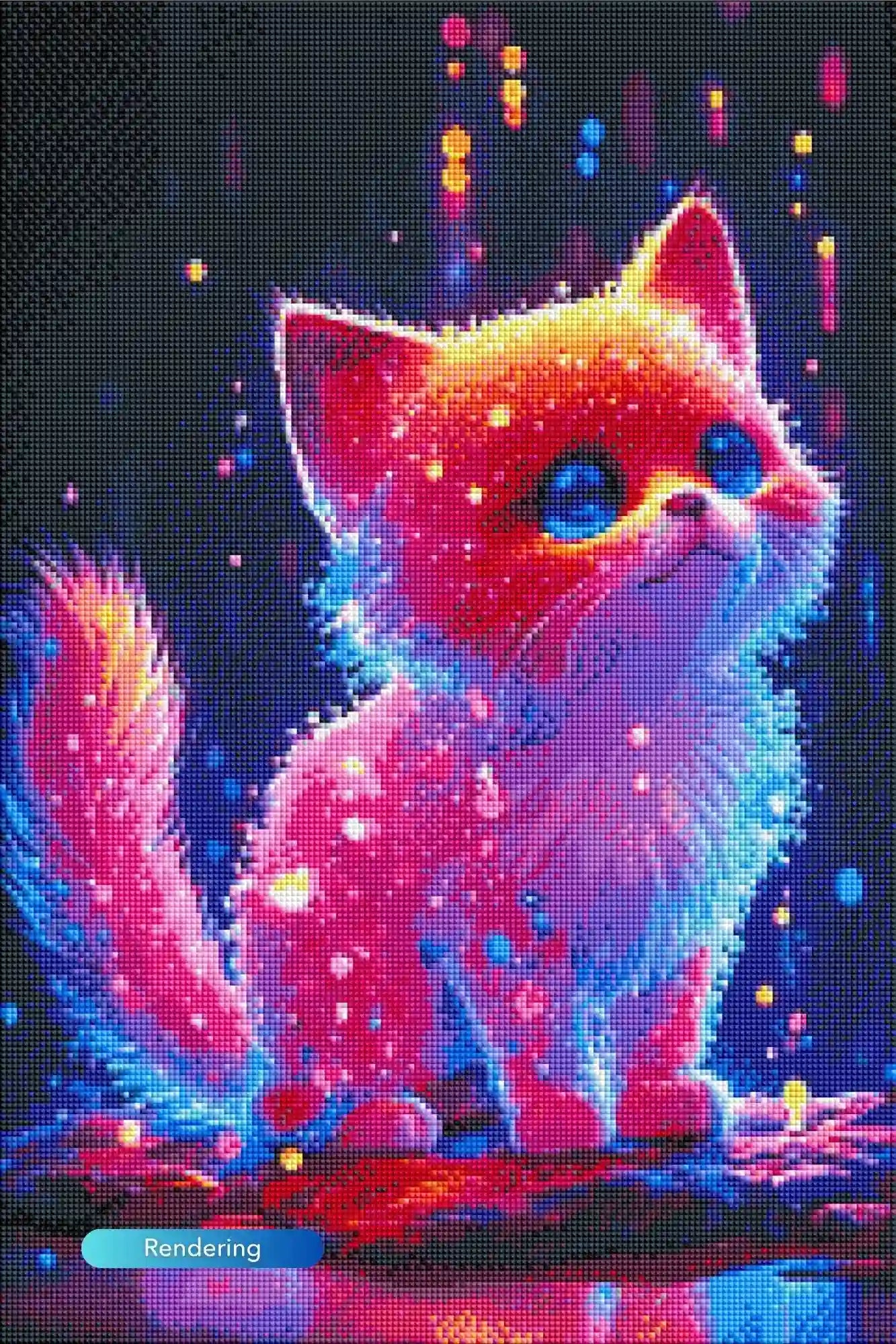 Diamond Painting Glow Picture Special – Sweet Kitten