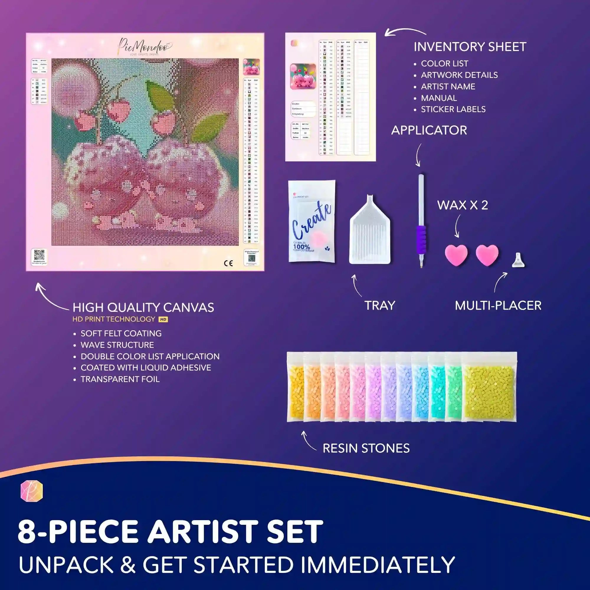 Diamond Painting – Sweet Cherries