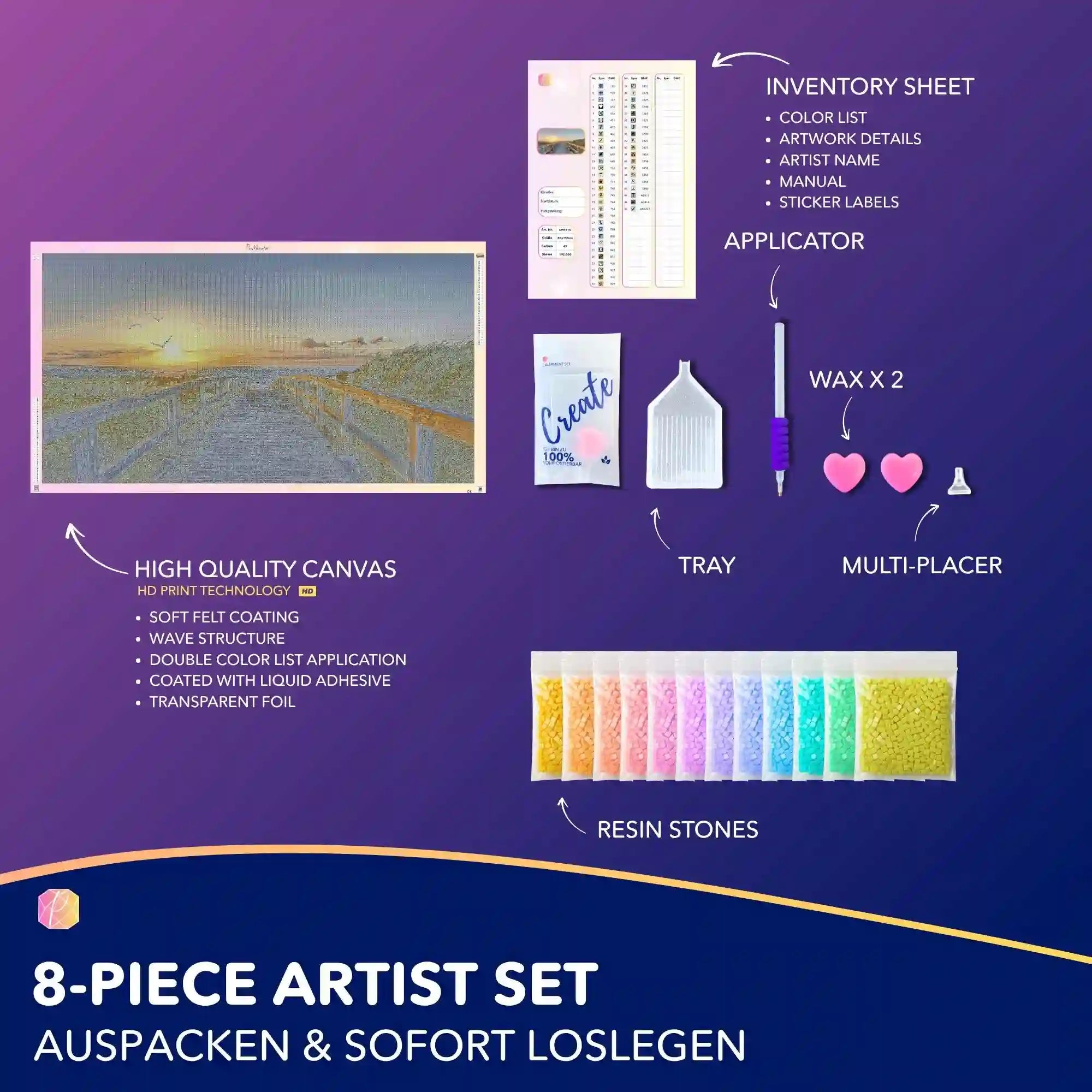 Diamond Painting XXXL – Beach of Tranquility