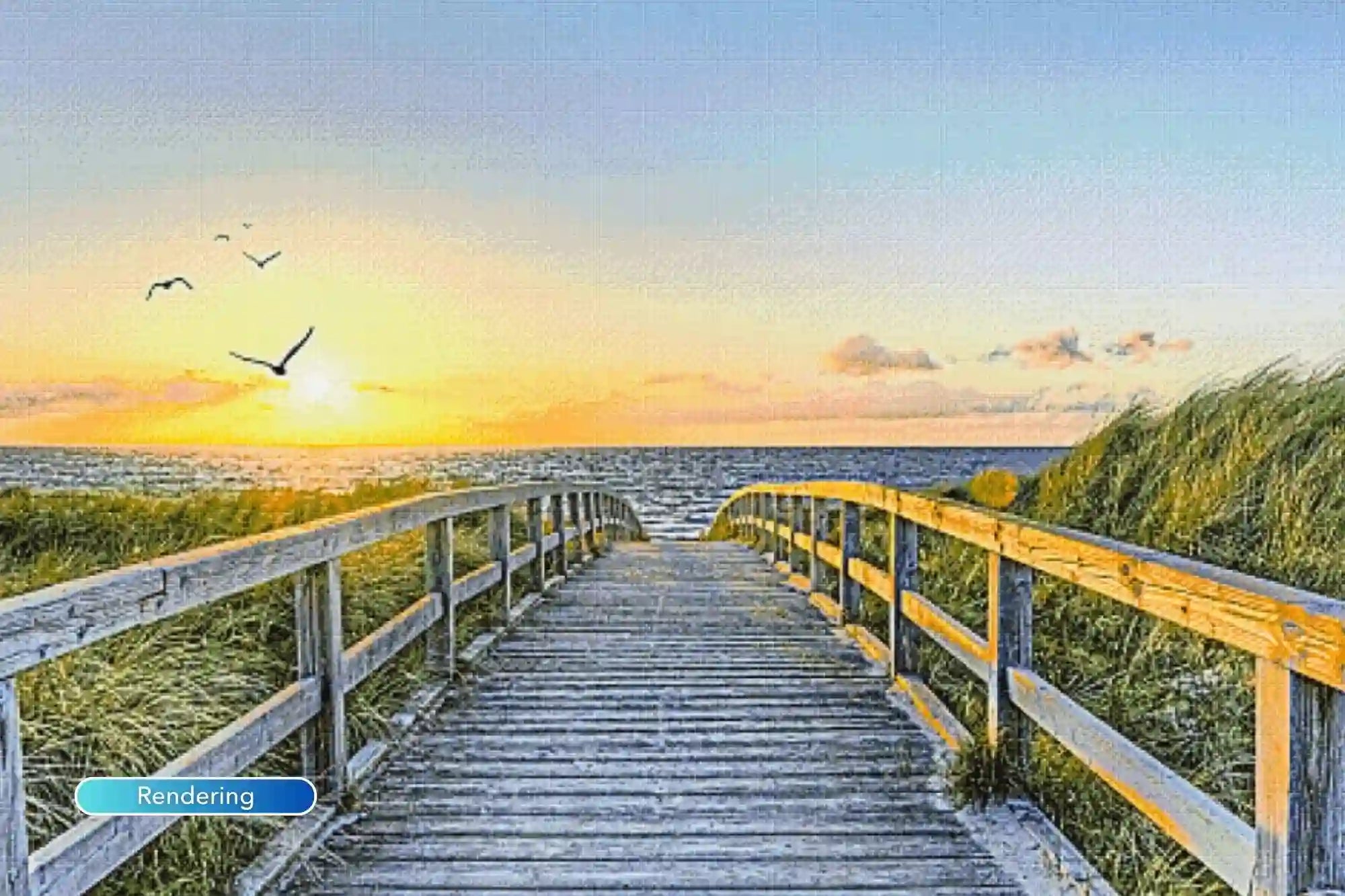 Diamond Painting XXXL – Beach of Tranquility