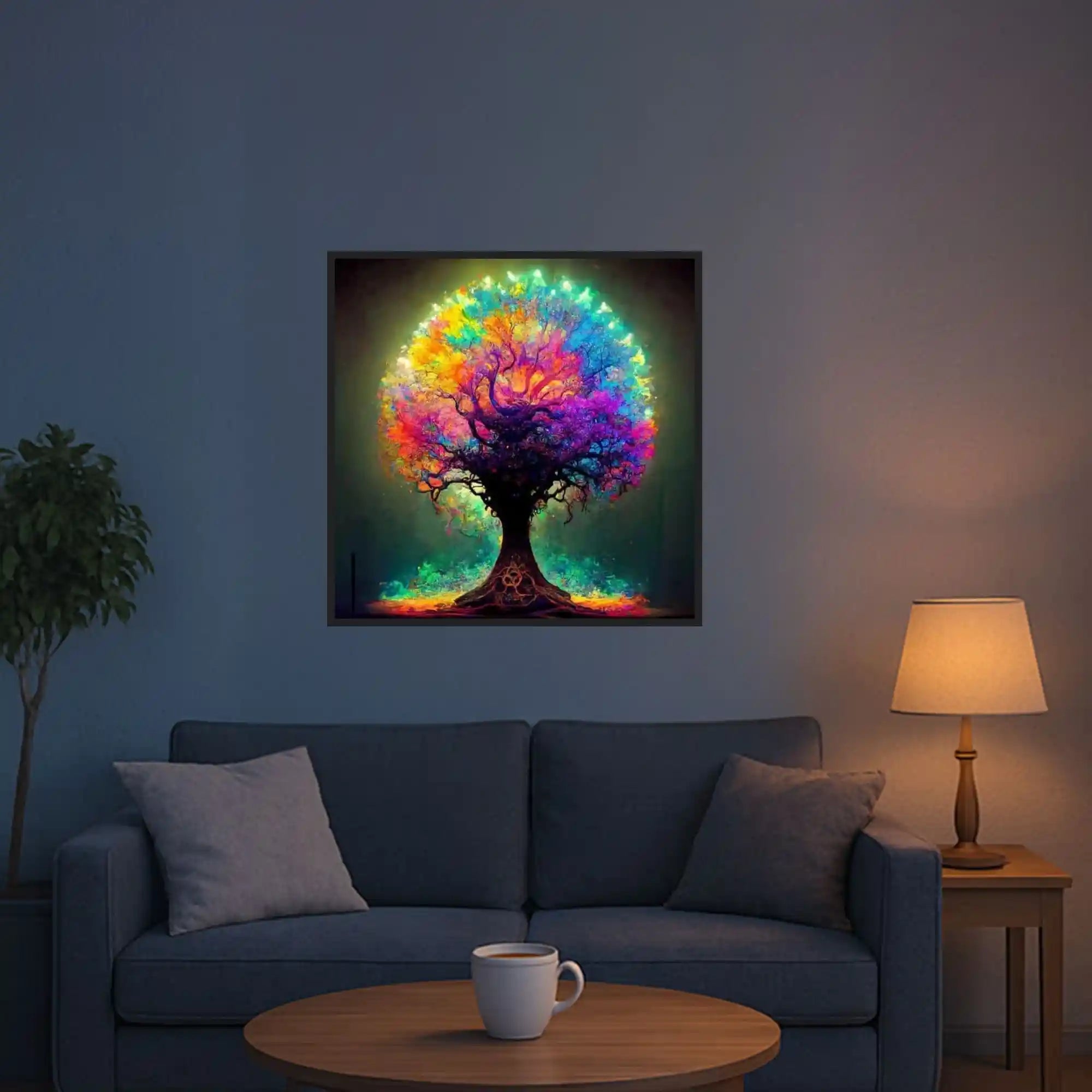 Diamond Painting Multi Special – Colorful Lightning Tree