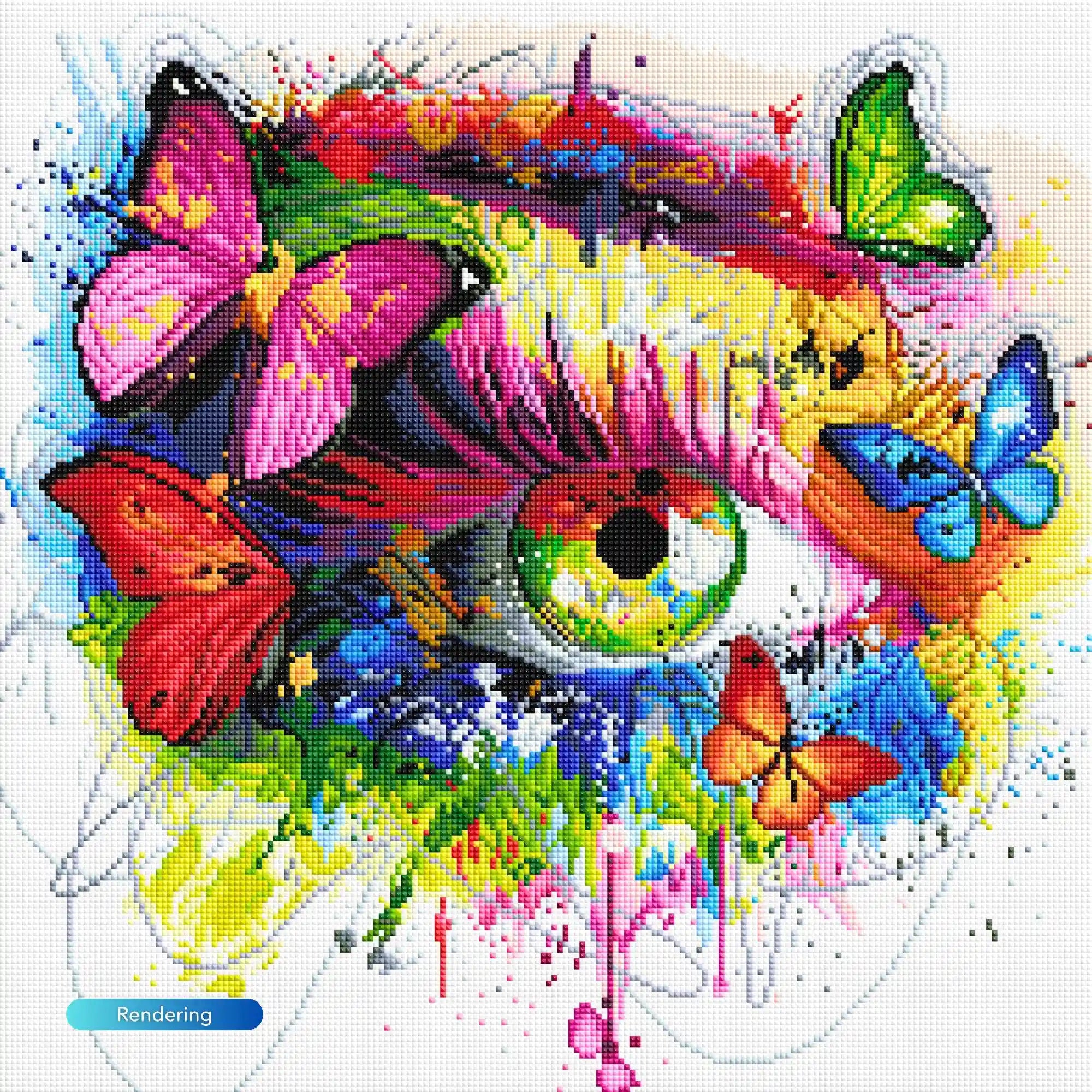 Diamond Painting Multi Special – Eye of Butterflies