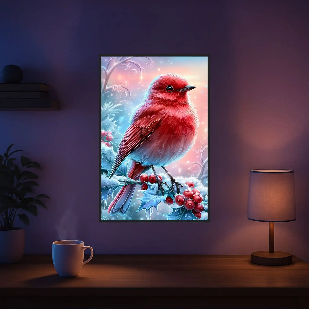 Diamond Painting 7 Day Special – Fire Heart in the First Frost