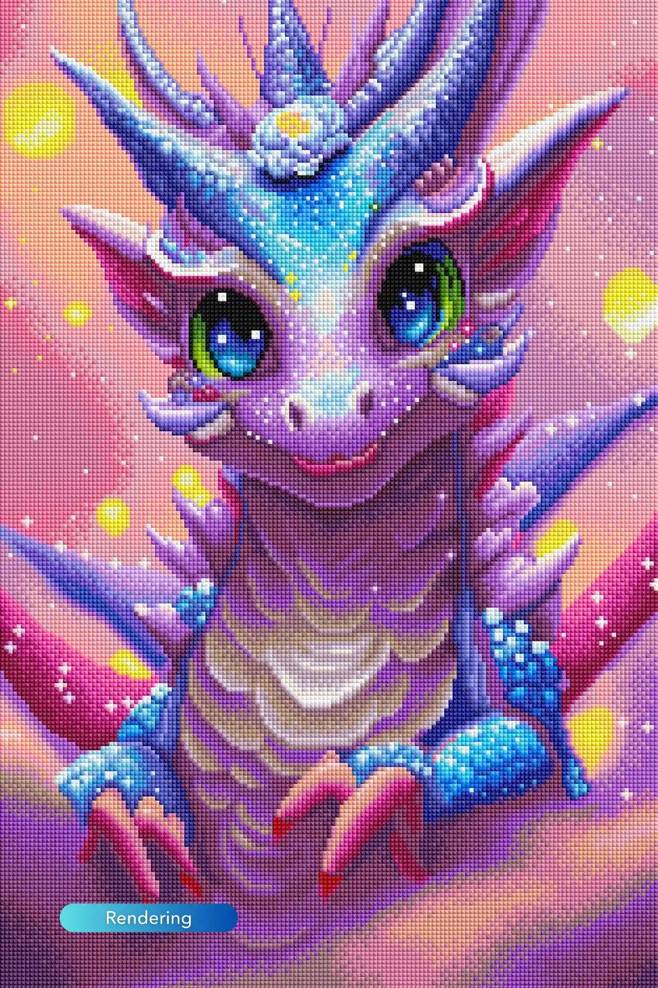 Diamond Painting Multi Special – Cute Dragon