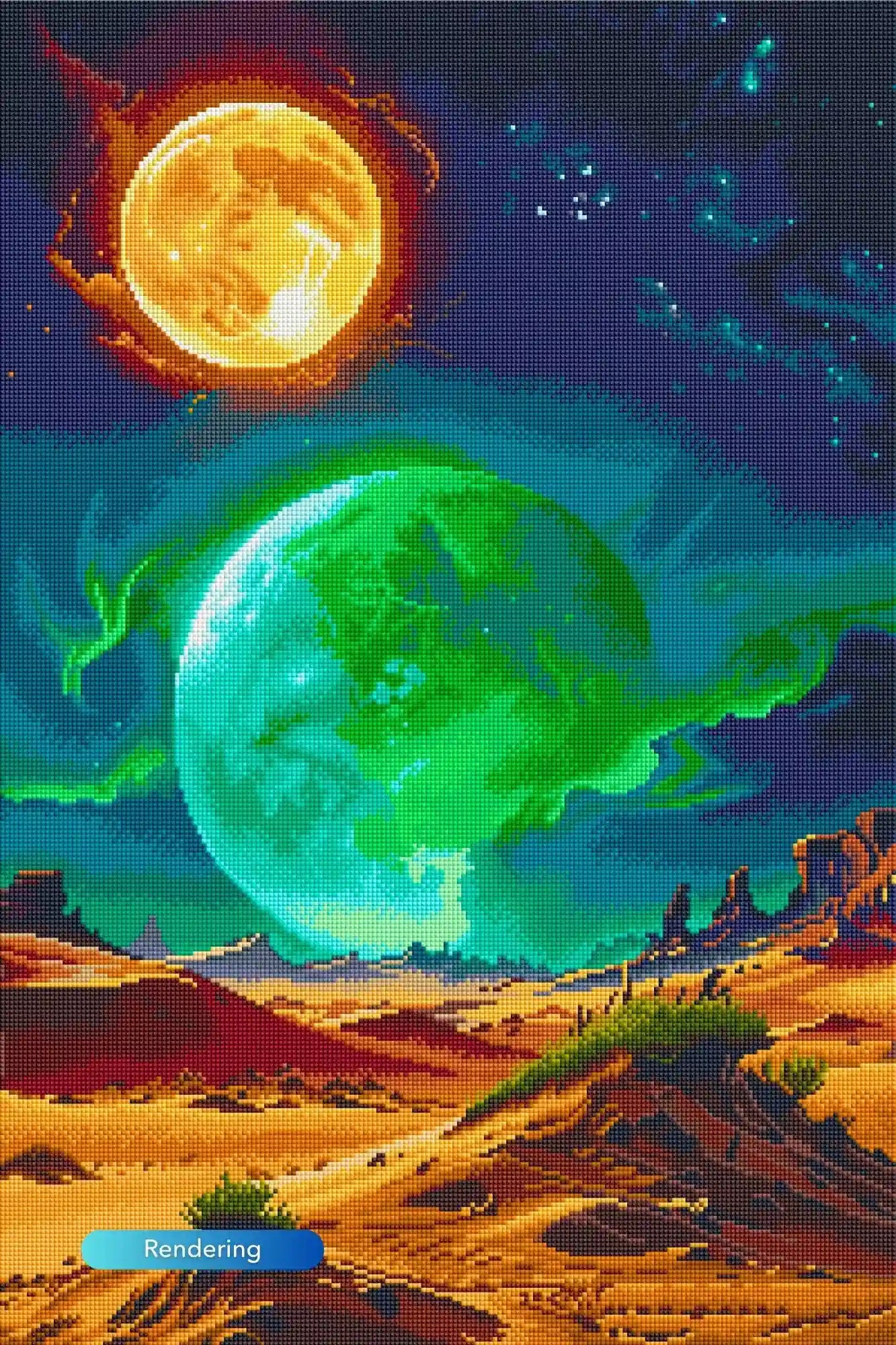 Diamond Painting – Eclipse "Limited Edition"