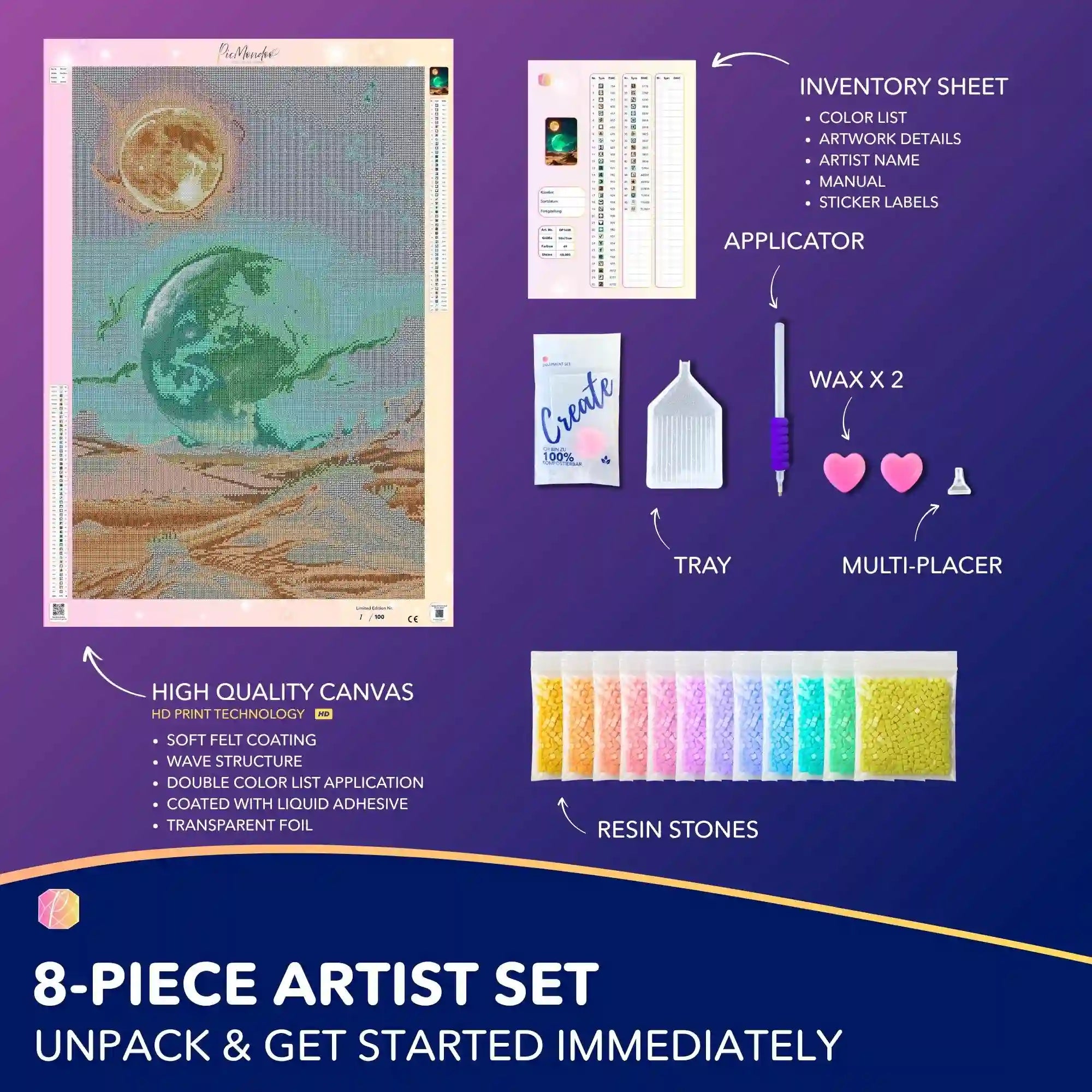 Diamond Painting – Eclipse "Limited Edition"