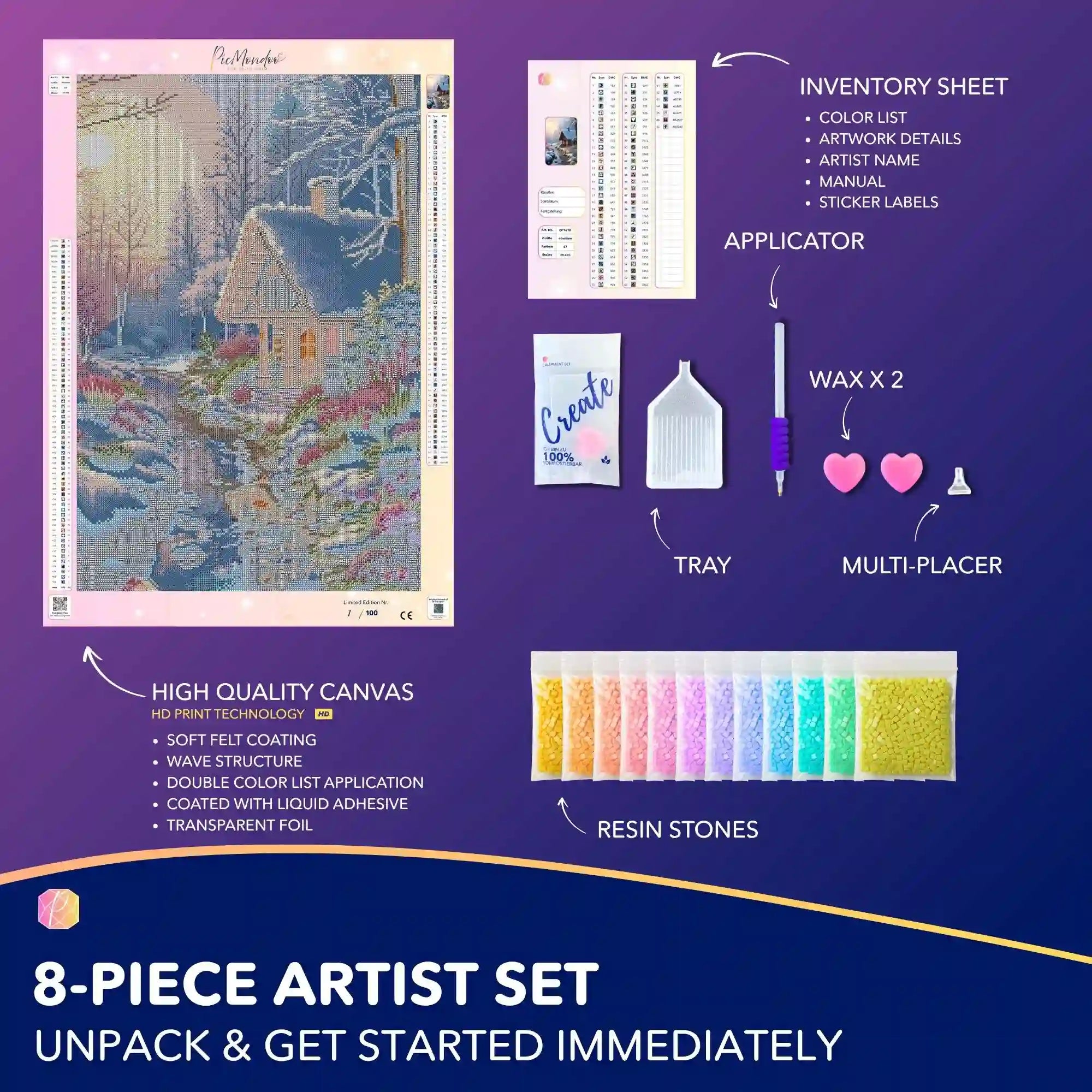 Diamond Painting – Winter Morning "Limited Edition"