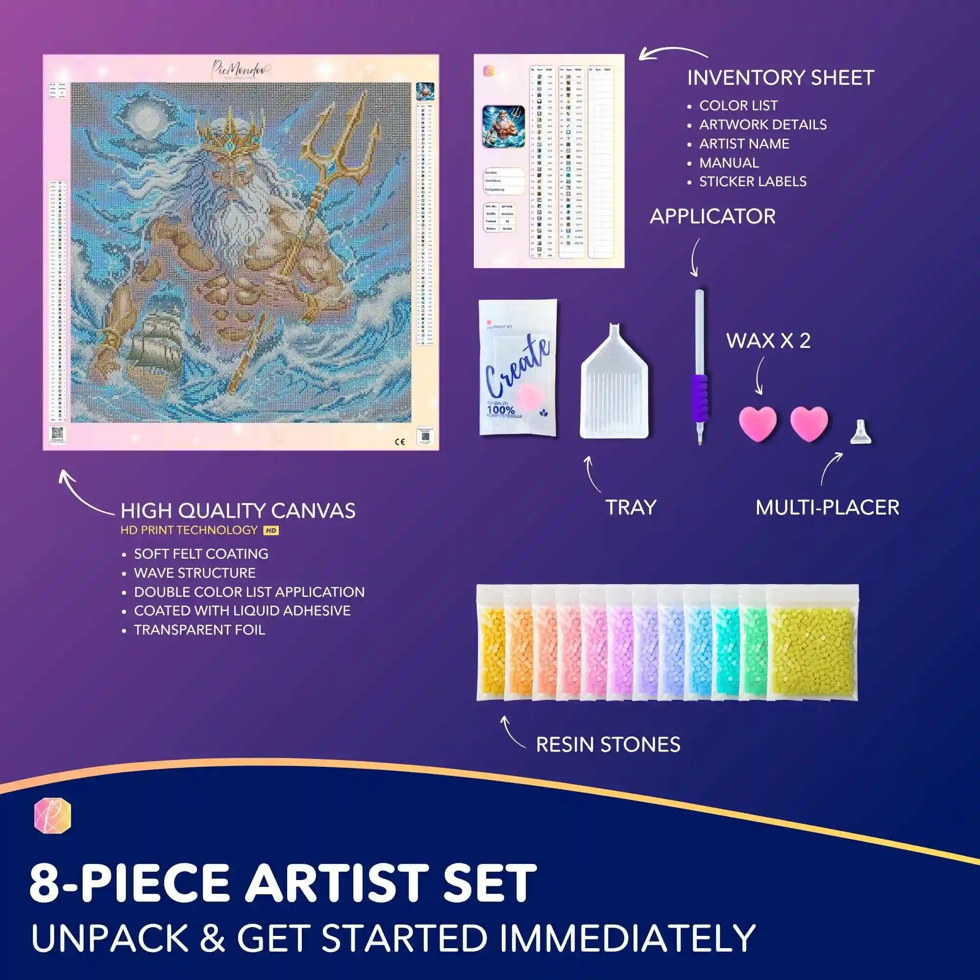 Diamond Painting - Poseidon