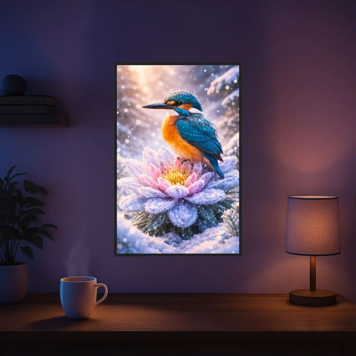Diamond Painting - Where Winter Preserves the Light