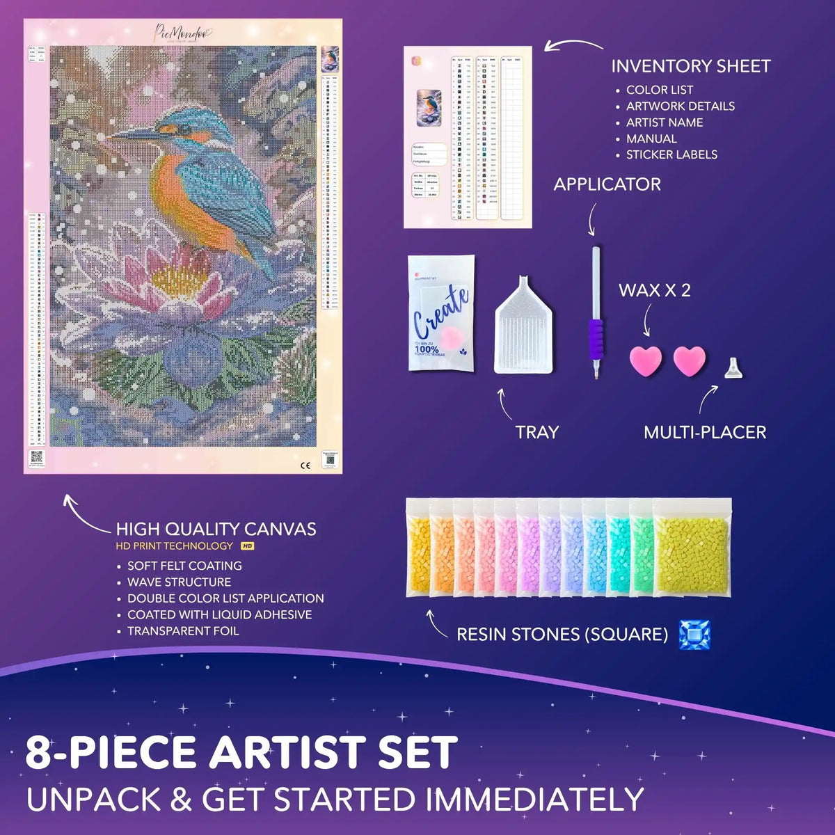 Diamond Painting - Where Winter Preserves the Light