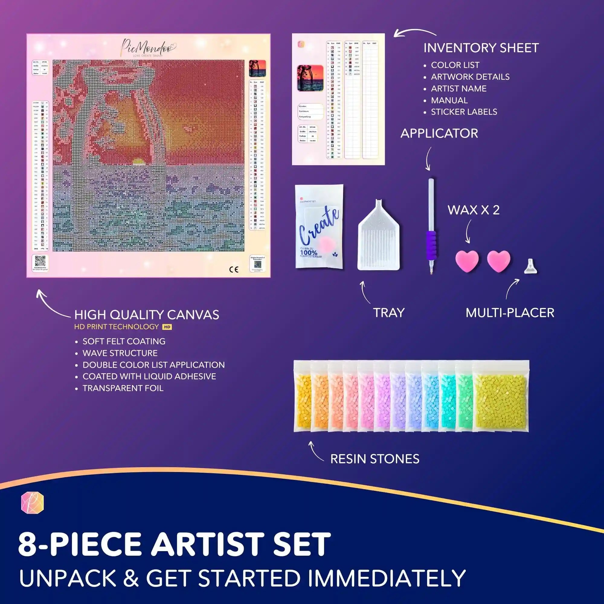 Diamond Painting – Red Sunset