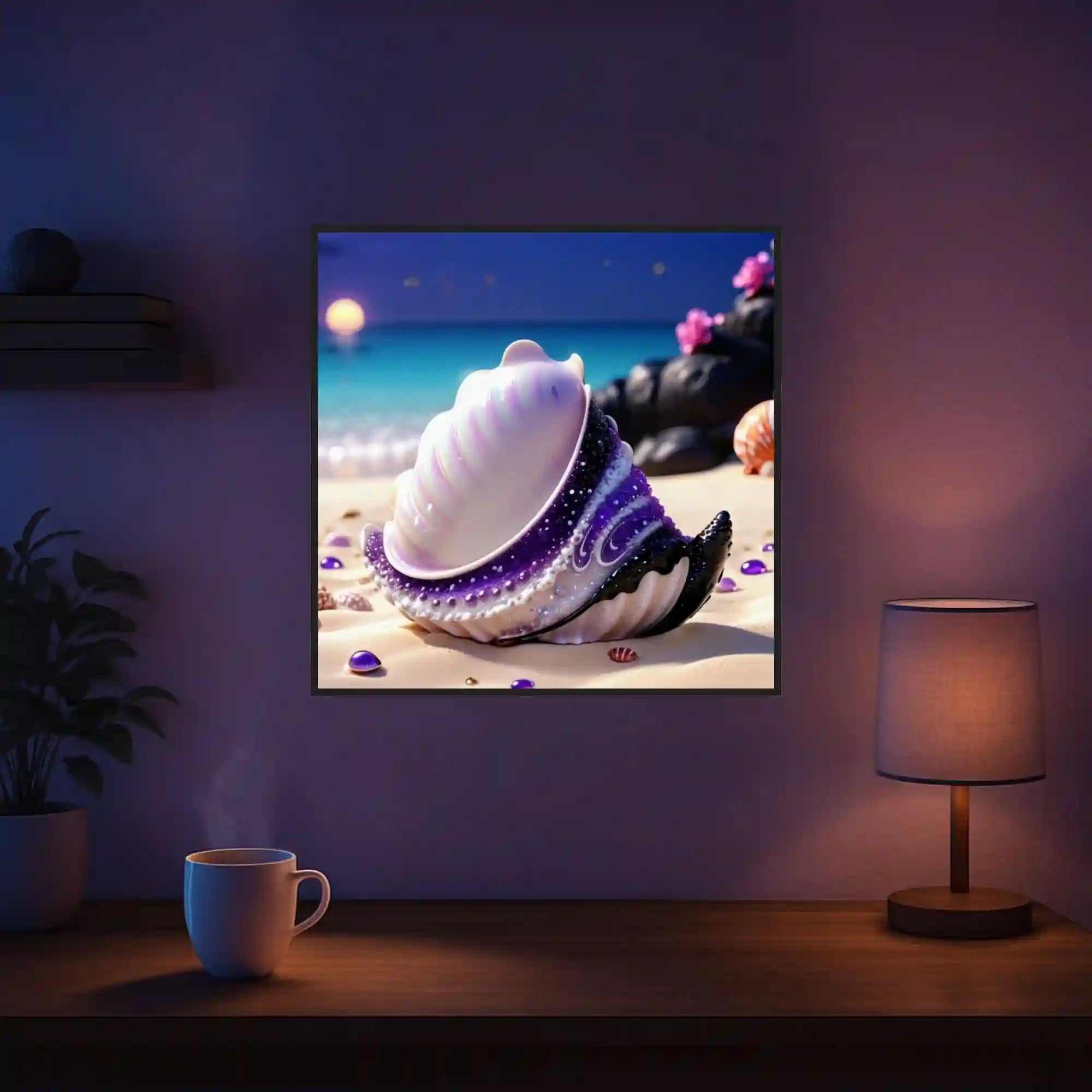 Diamond Painting – Violet Shell
