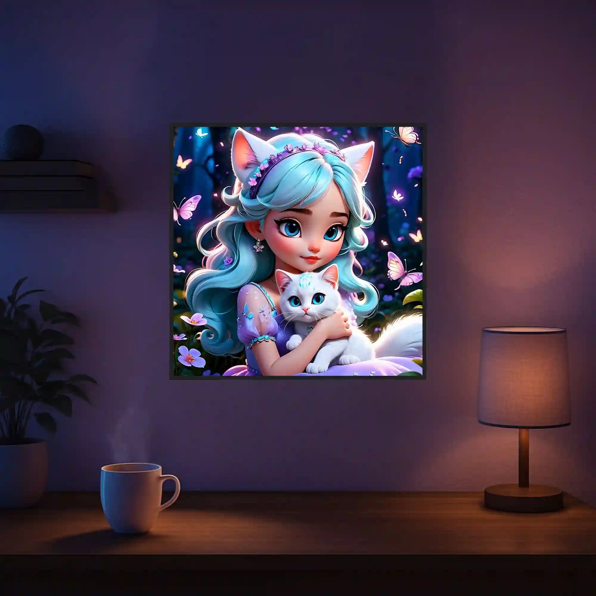 Diamond Painting – Kim Kitty Girl