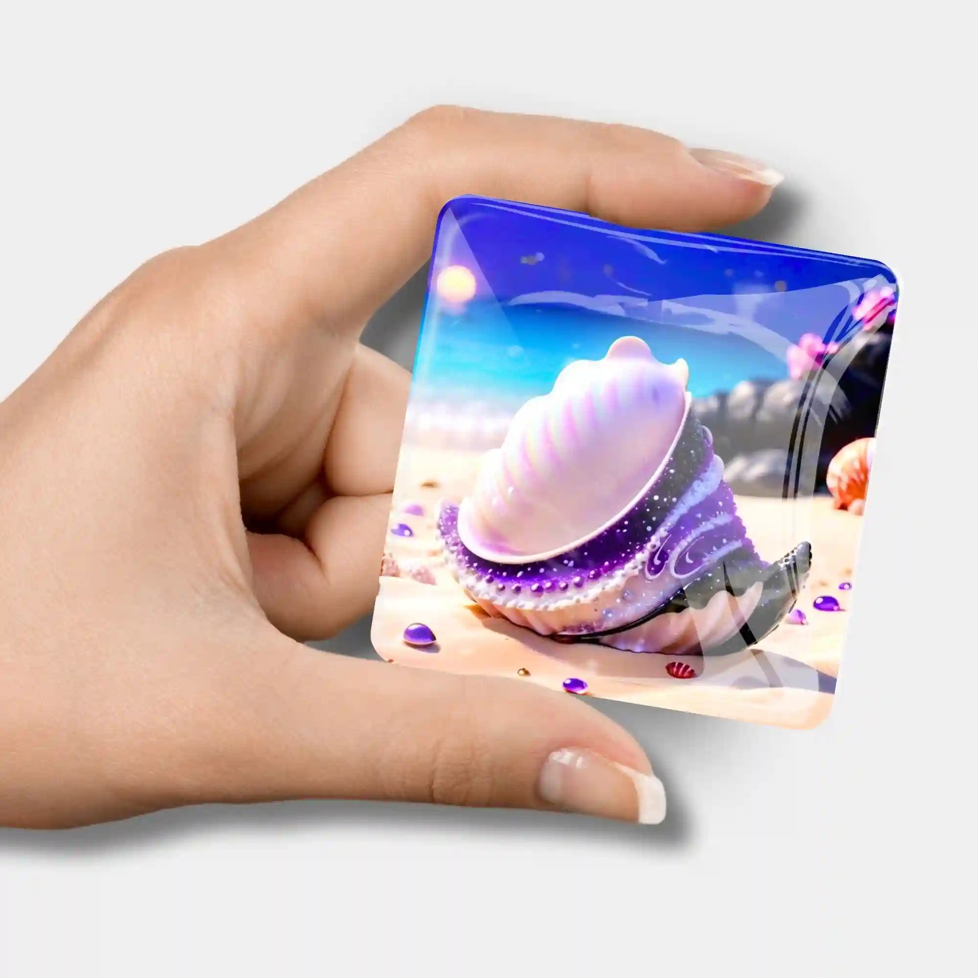 Cover Minder - Violet Shell
