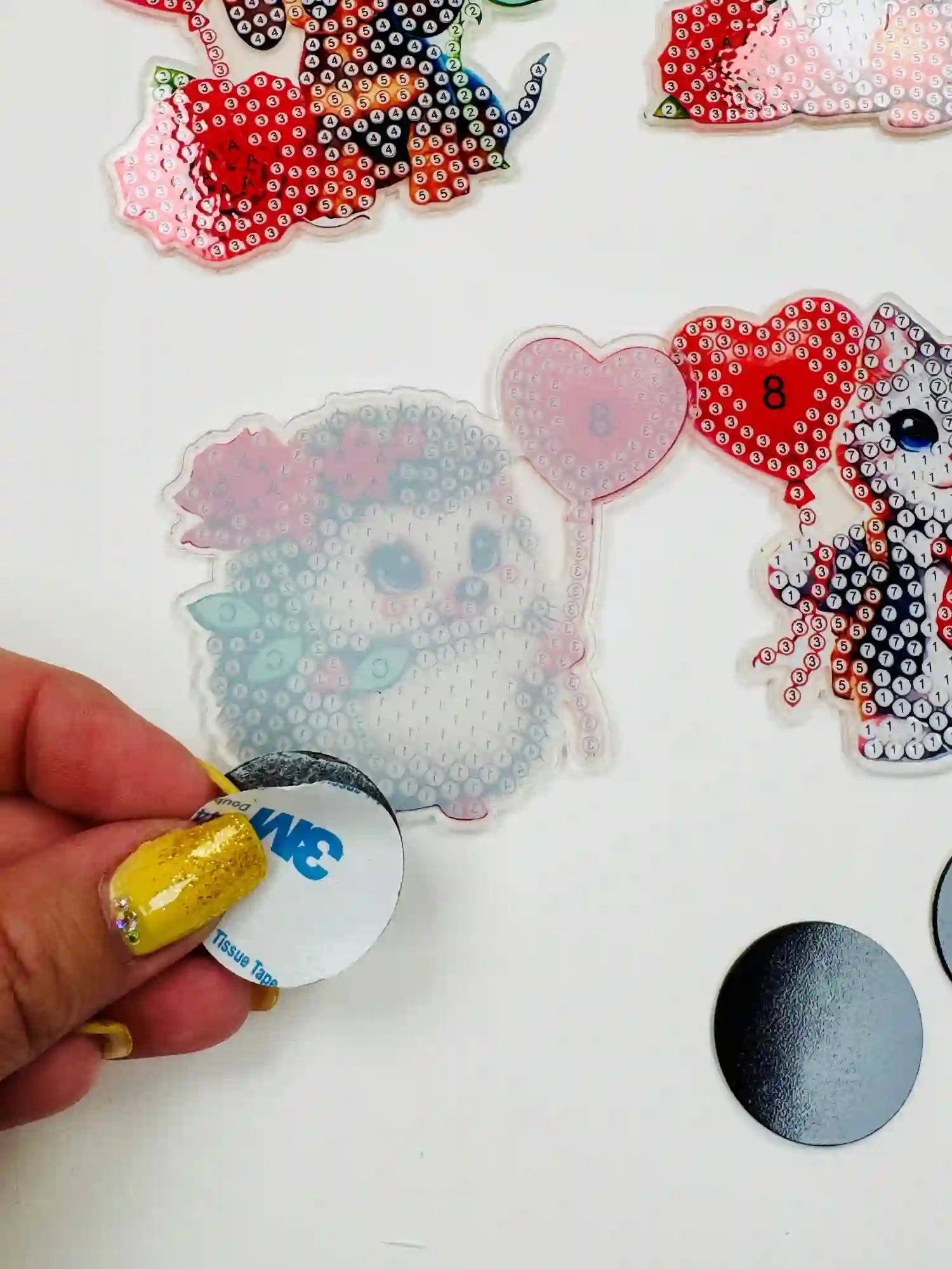 Diamond Painting Fridge Magnets - Cute Animals