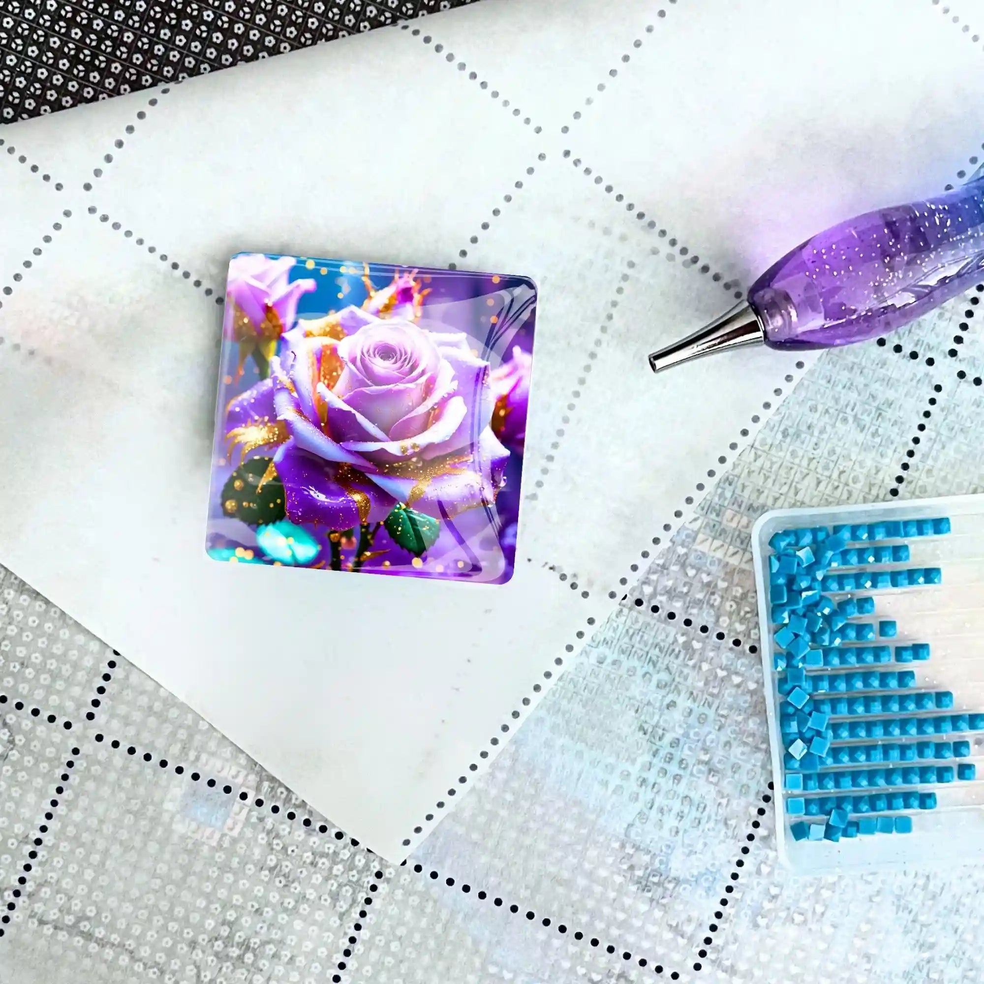 Cover Minder - Amethyst Rose