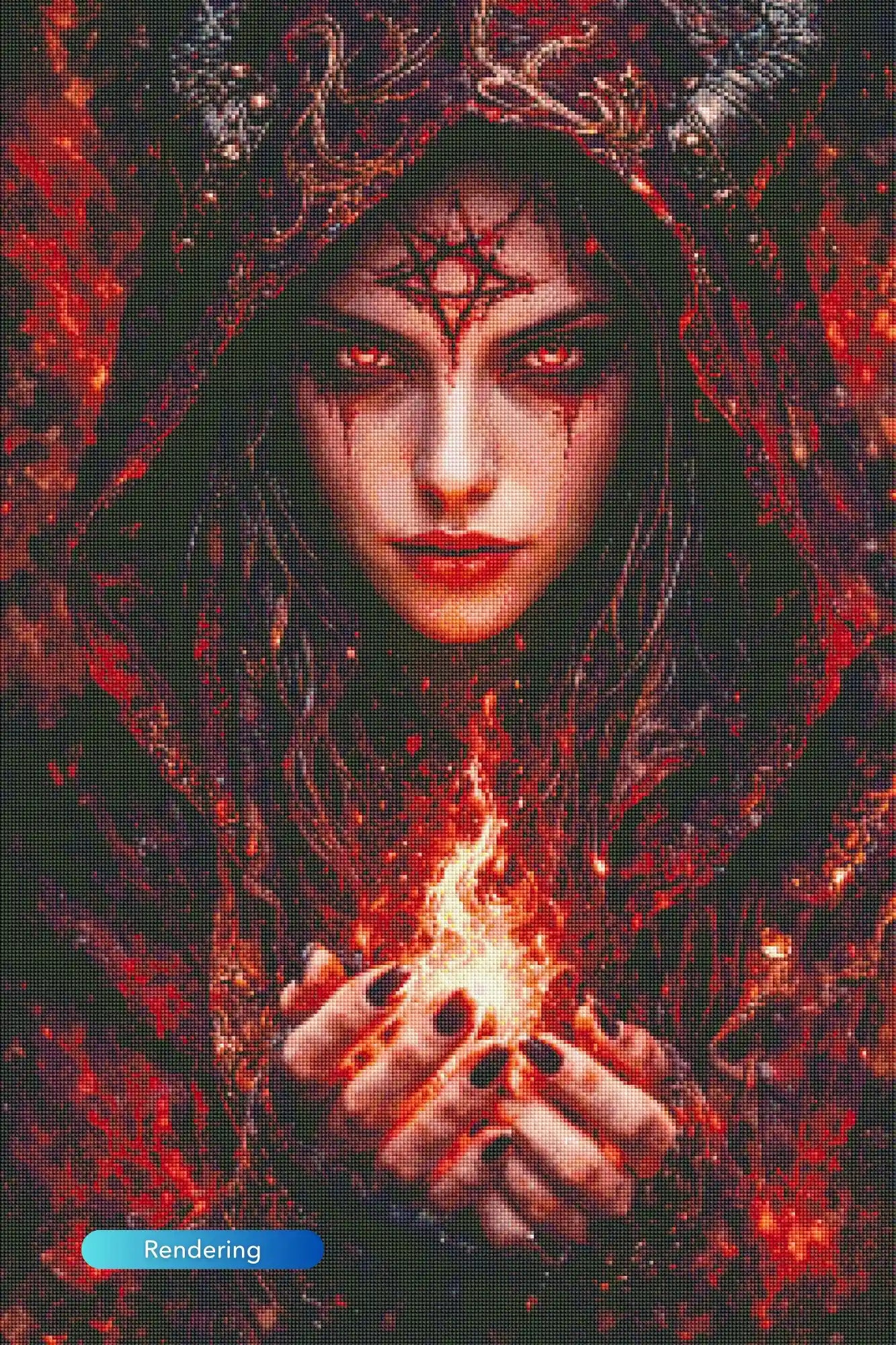 Diamond Painting 7 Day Special – Lilith, the Flame Within Me