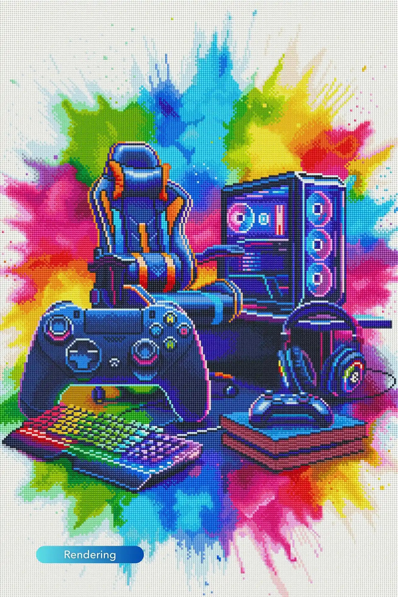 Diamond Painting - Gaming Zone