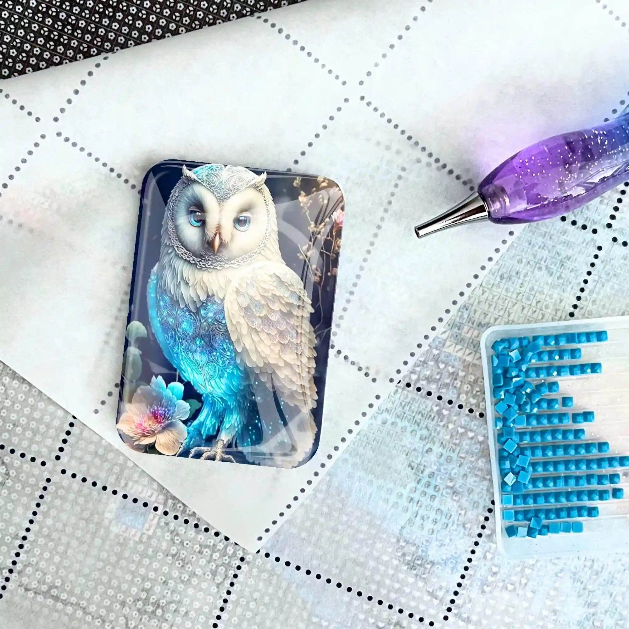 Cover Minder - White Owl