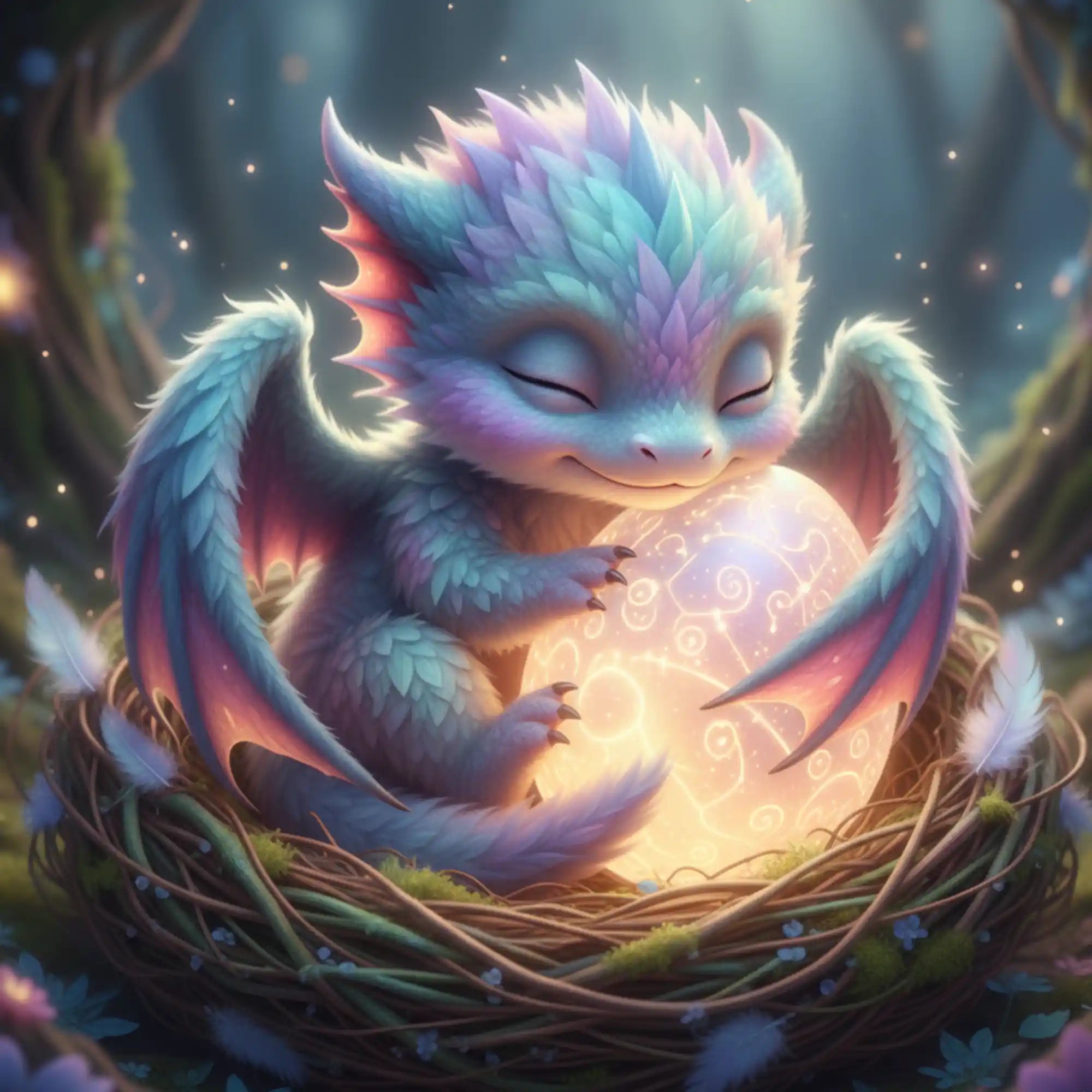 Diamond Painting – Light Dragon Faye "Limited Edition"