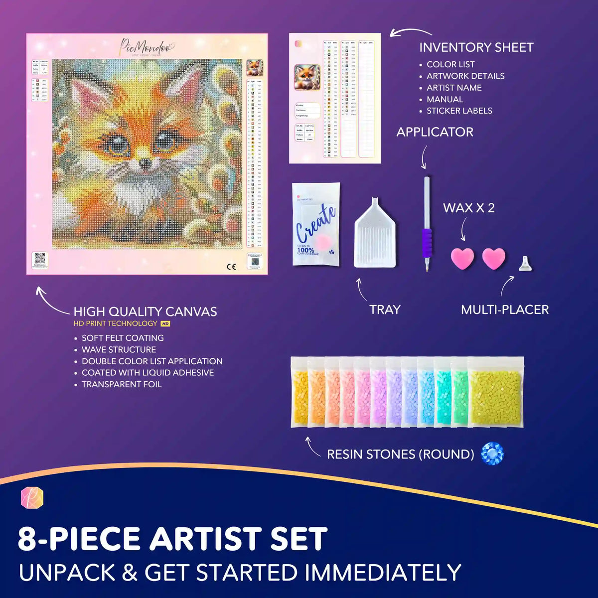 Diamond Painting - Pico (round drills)