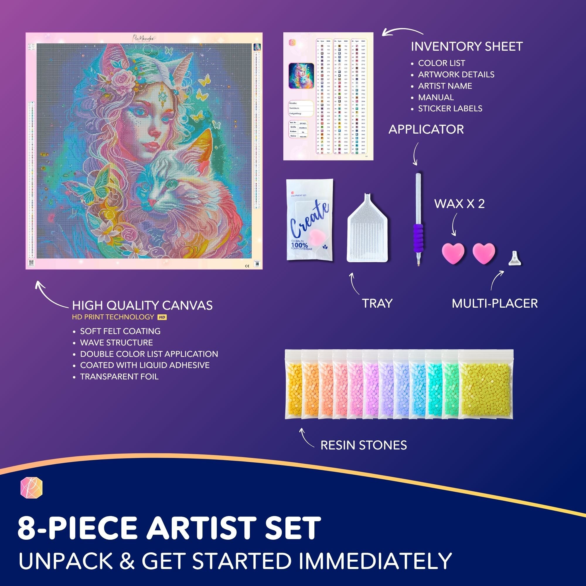 Diamond Painting - Cat Fairy